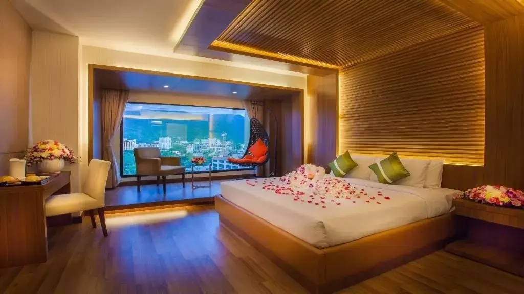 Bed in Chiangmai Grandview Hotel & Convention Center - SHA Extra Plus