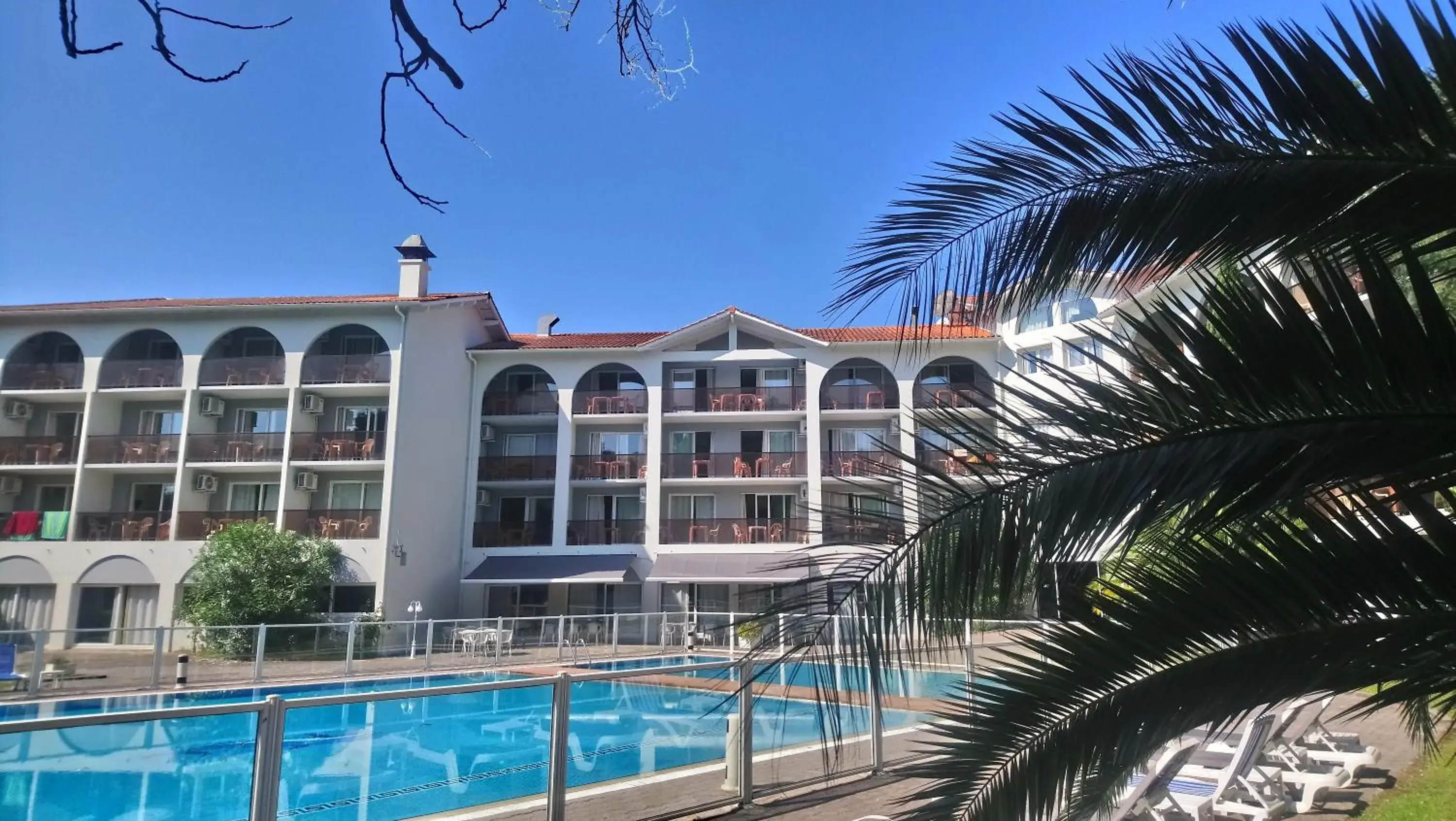 Balcony/Terrace, Property Building in Hotel Résidence Anglet Biarritz-Parme