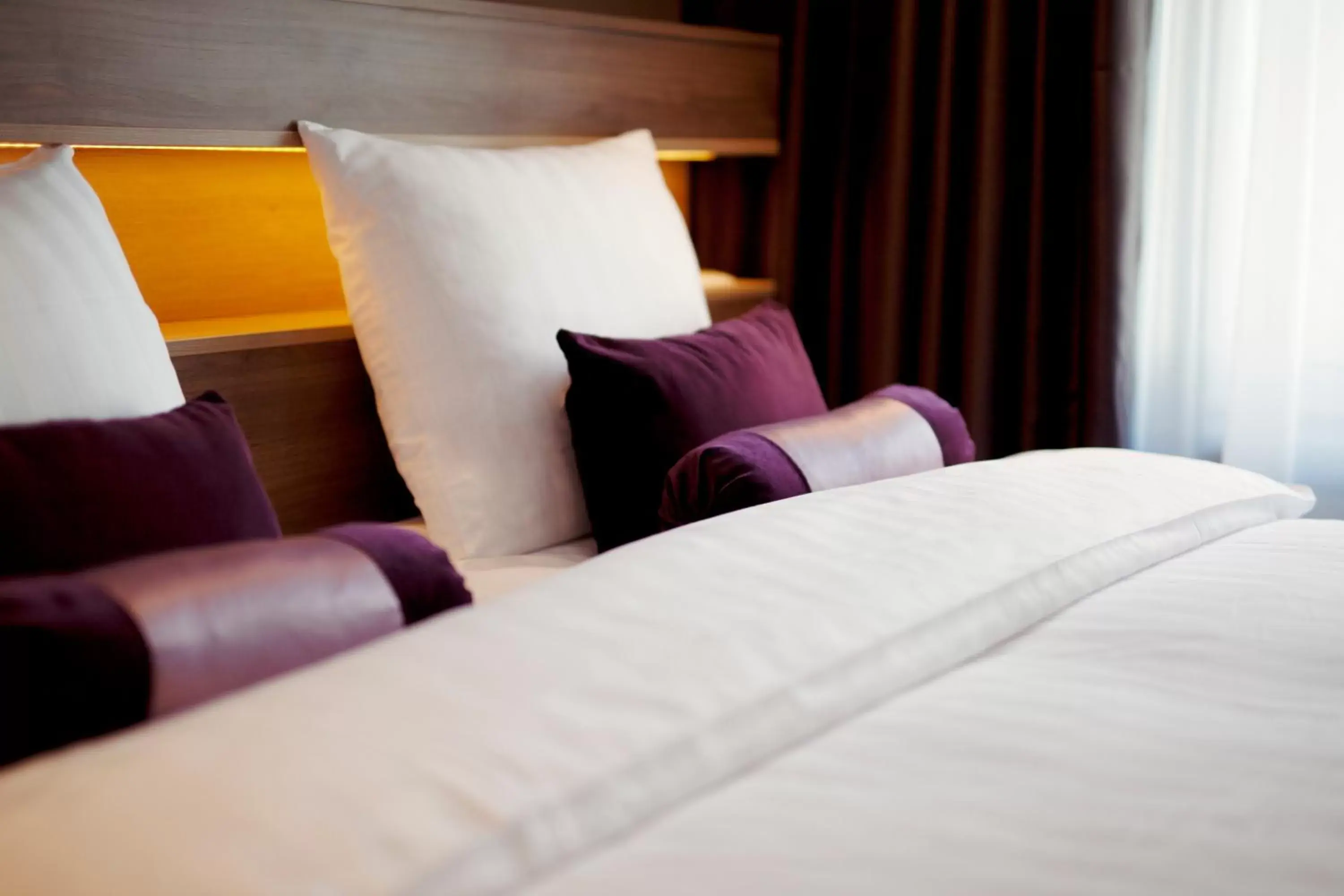 Bed in Dream Hotel Amsterdam