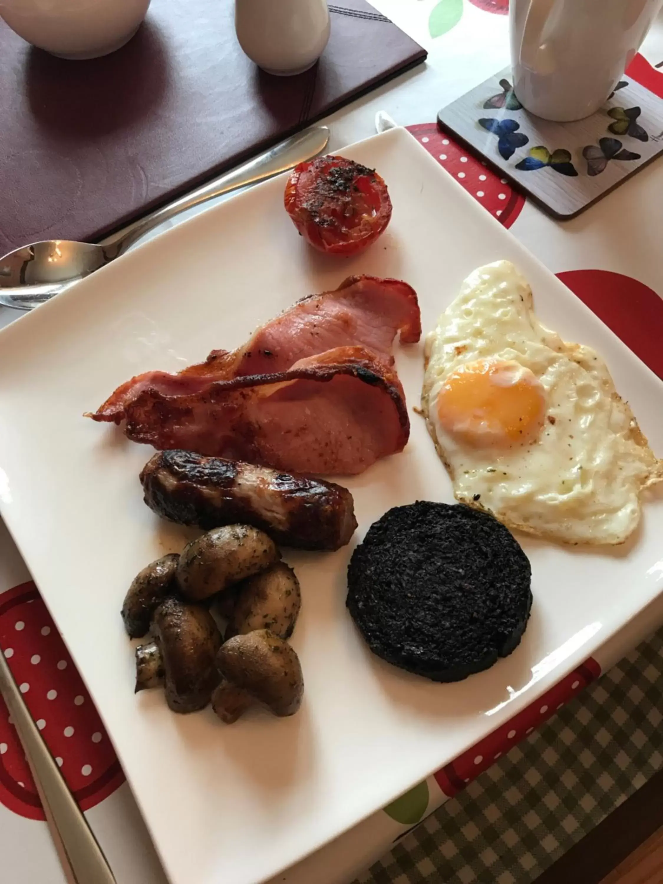 English/Irish breakfast, Food in Strathallan B&B