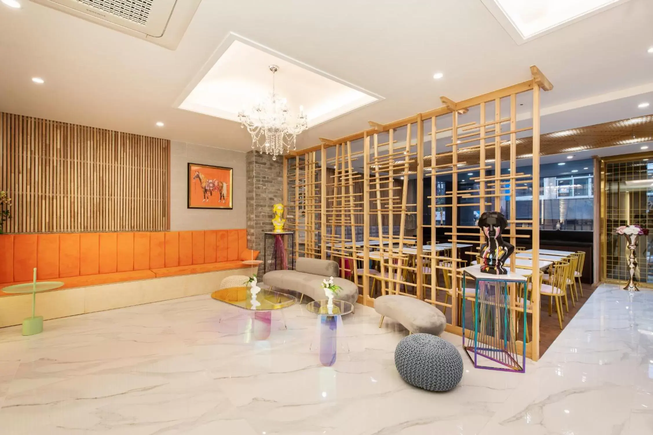 Lobby or reception in Central Park Hotel Busan Lobby or reception in Central Park Hotel Busan