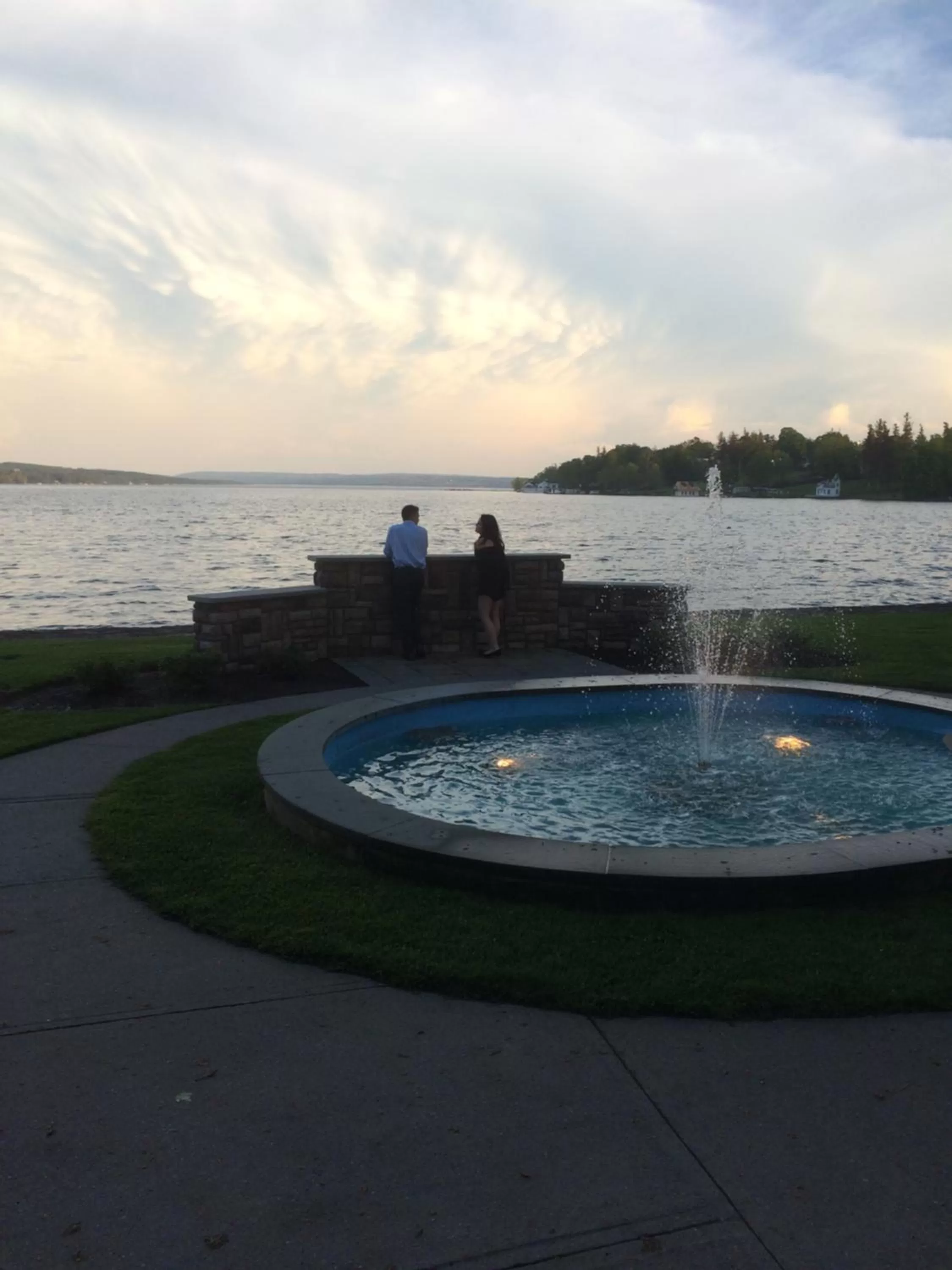 Natural landscape in 2W Lake