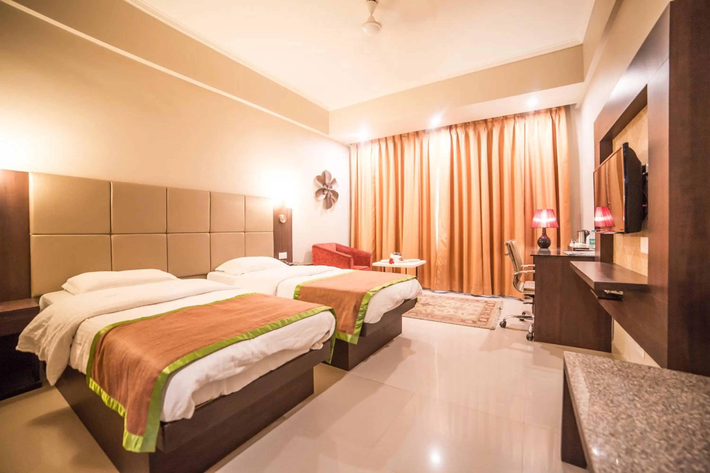 Bed in Diamond Hotel