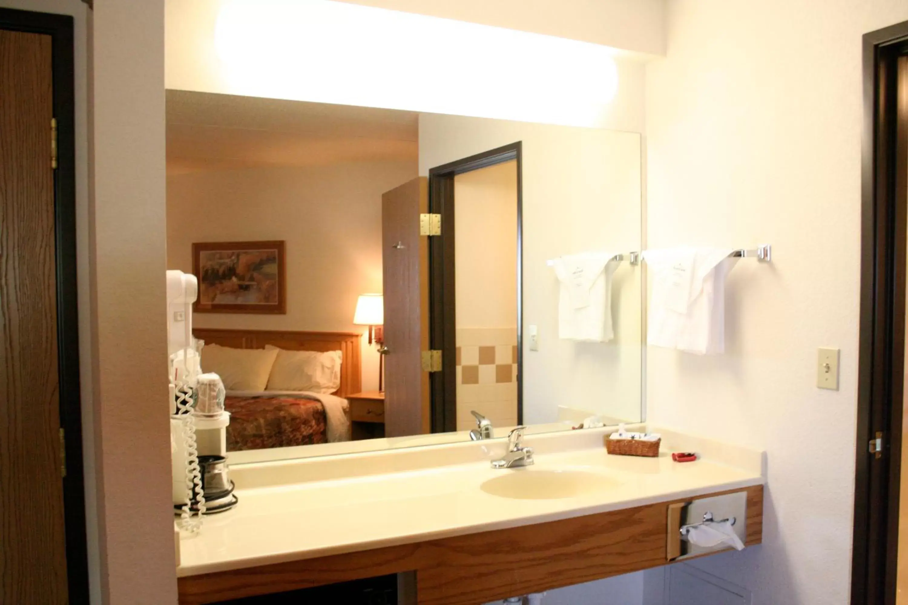 Bathroom in AmericInn by Wyndham Cedar Falls