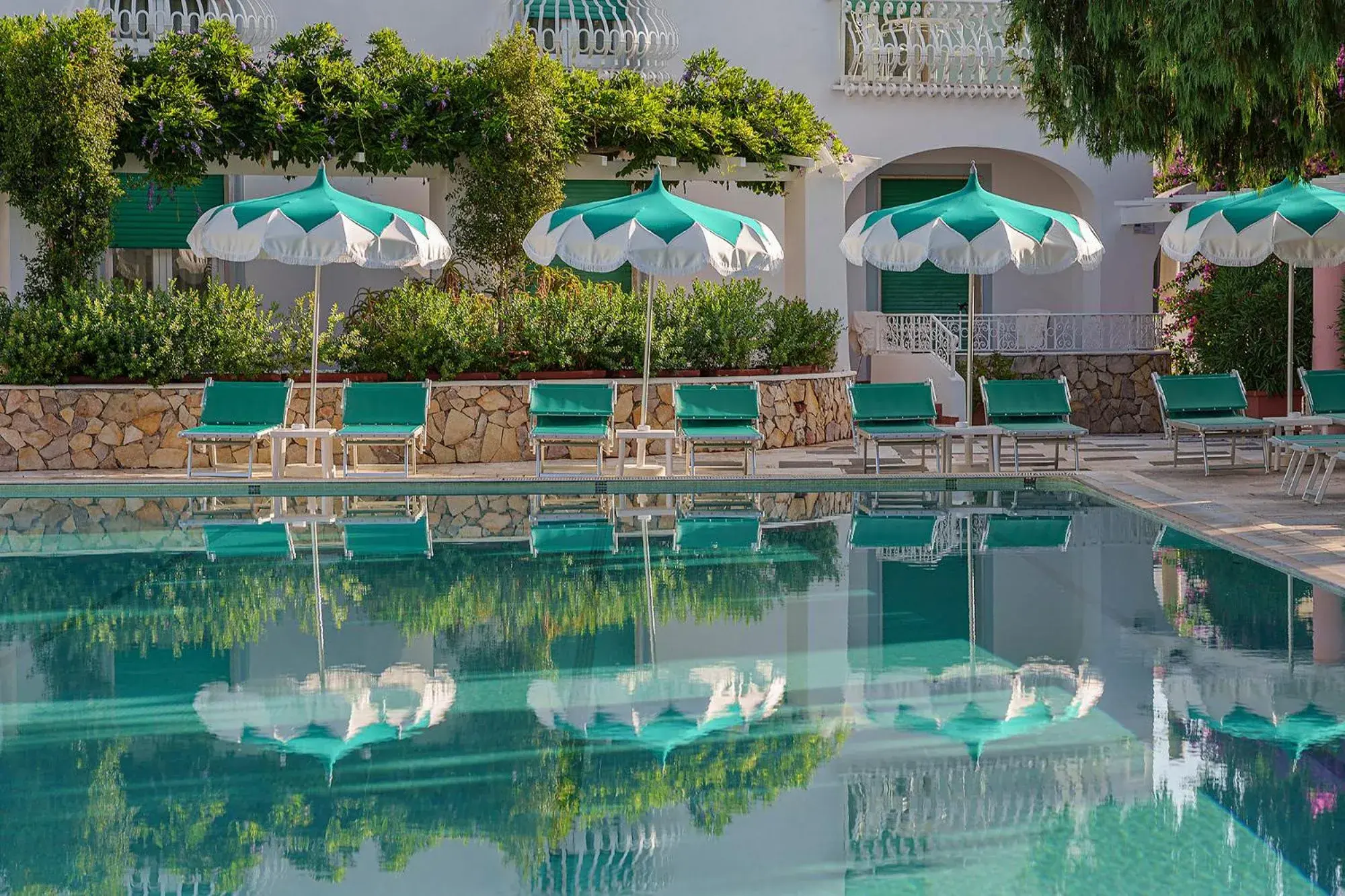 Swimming Pool in Hotel Continental Ischia