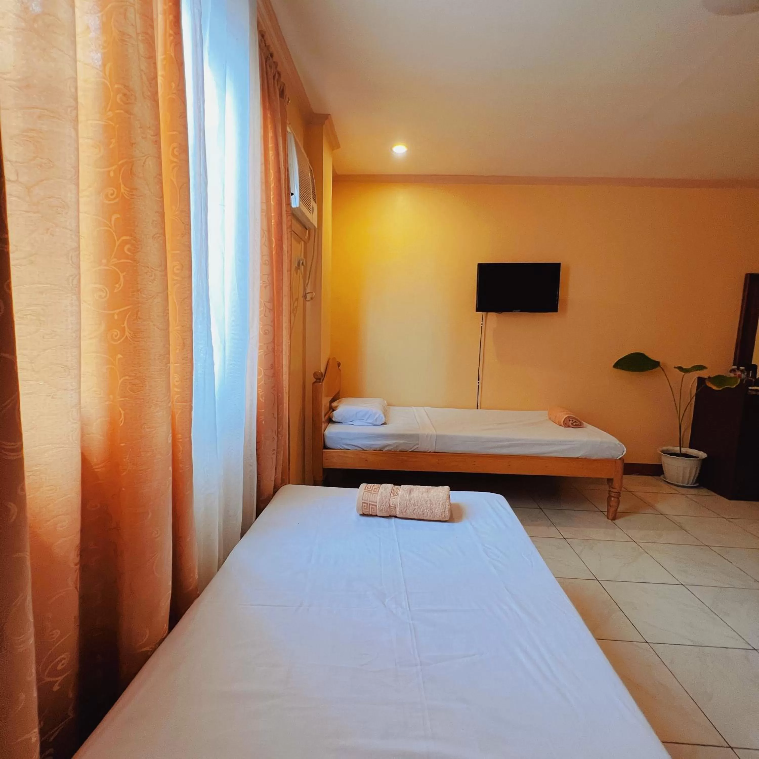 Bed in Balayong Pension