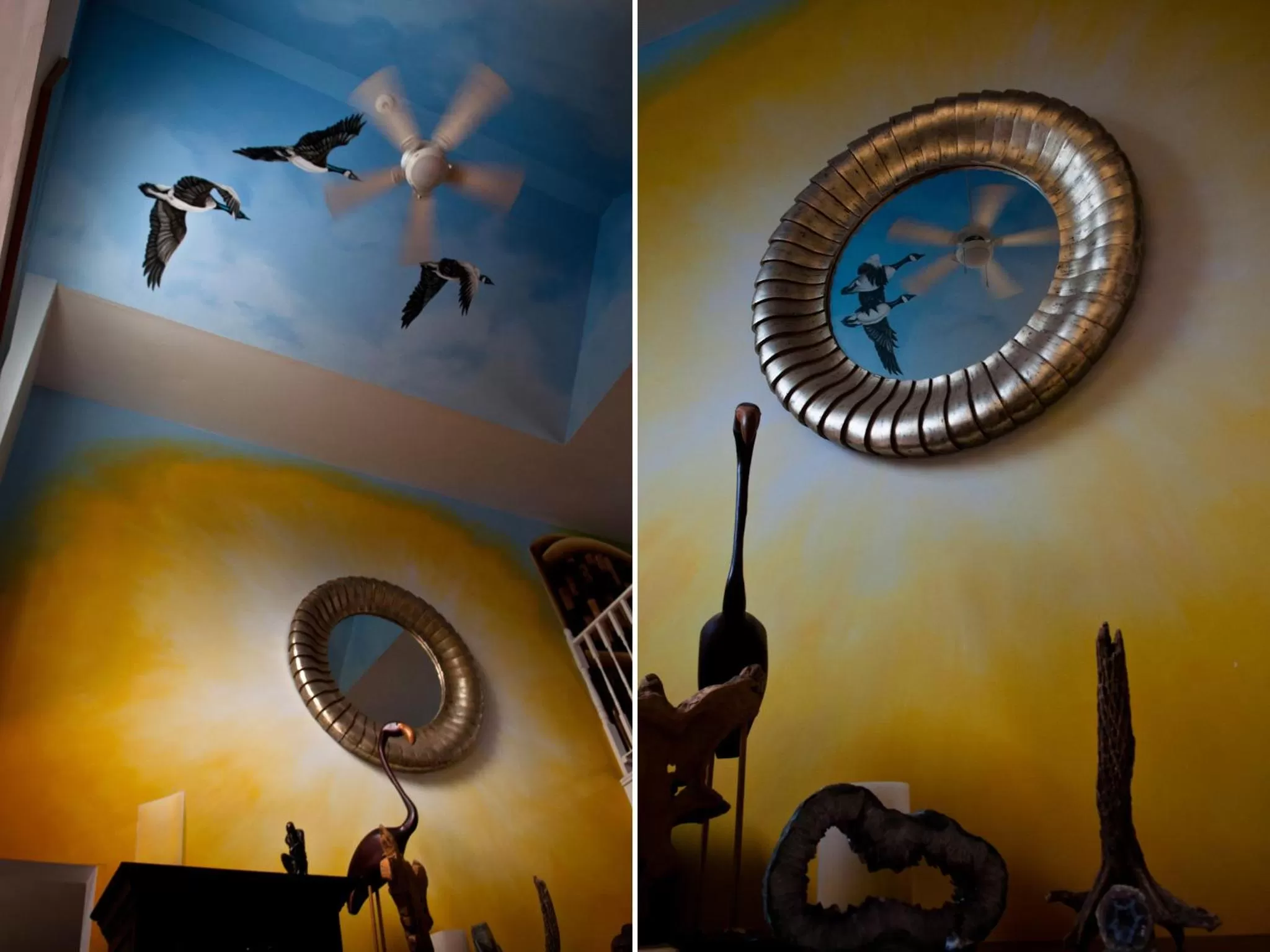 Living room in Gîte Crystal Inn