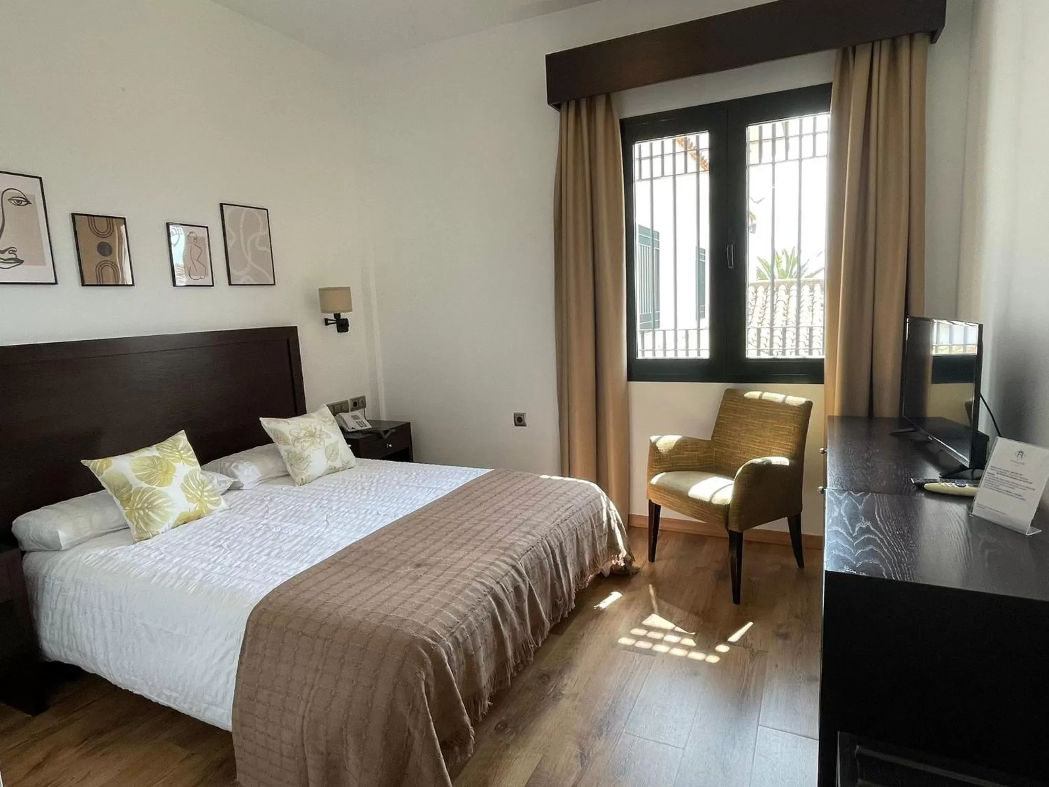 Bed in Hacienda Atalaya