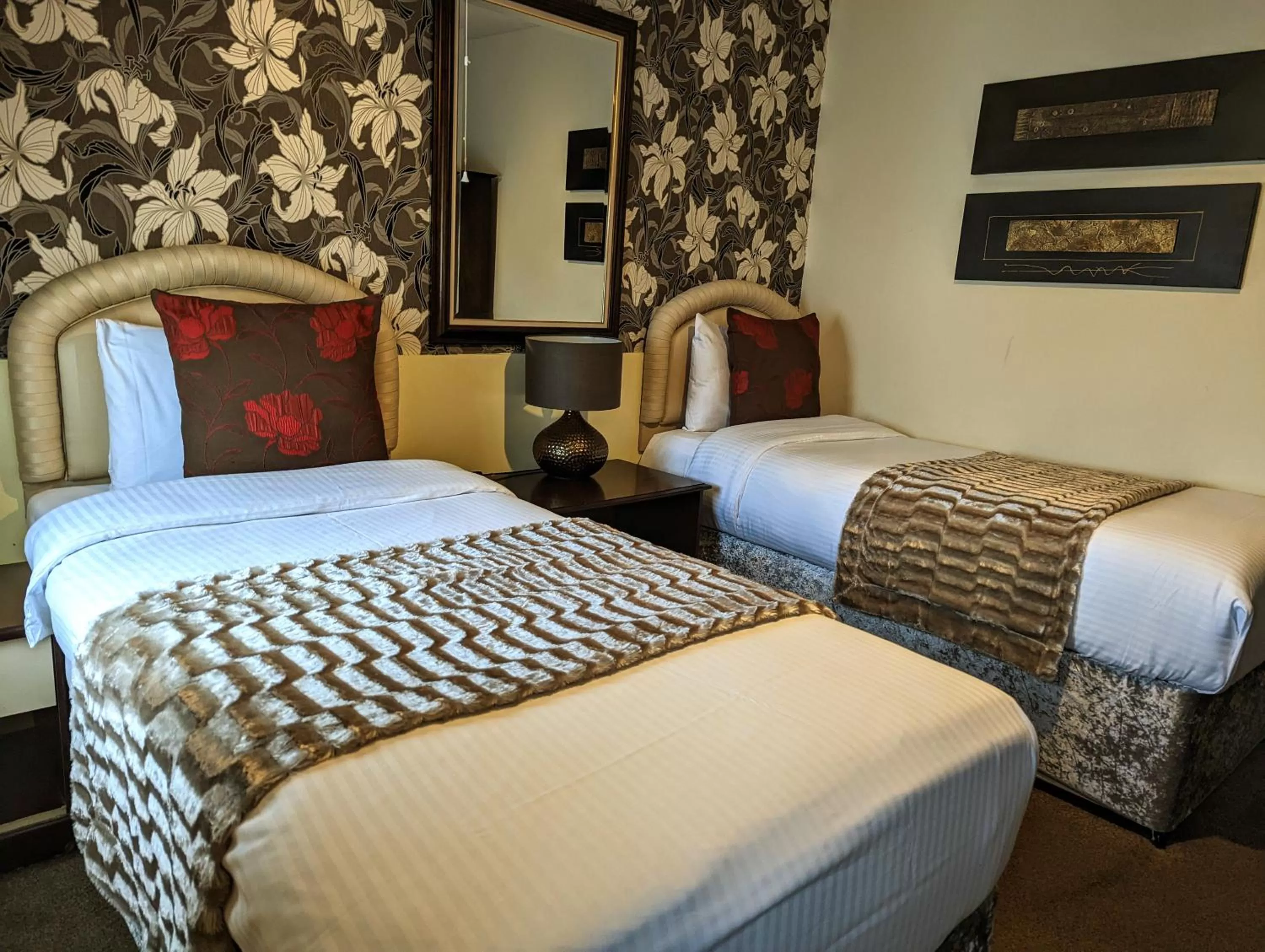 Bed in Brookside Hotel & Restaurant ,Suitable for Solo Travelers Couples Educational Groups & Families welcome