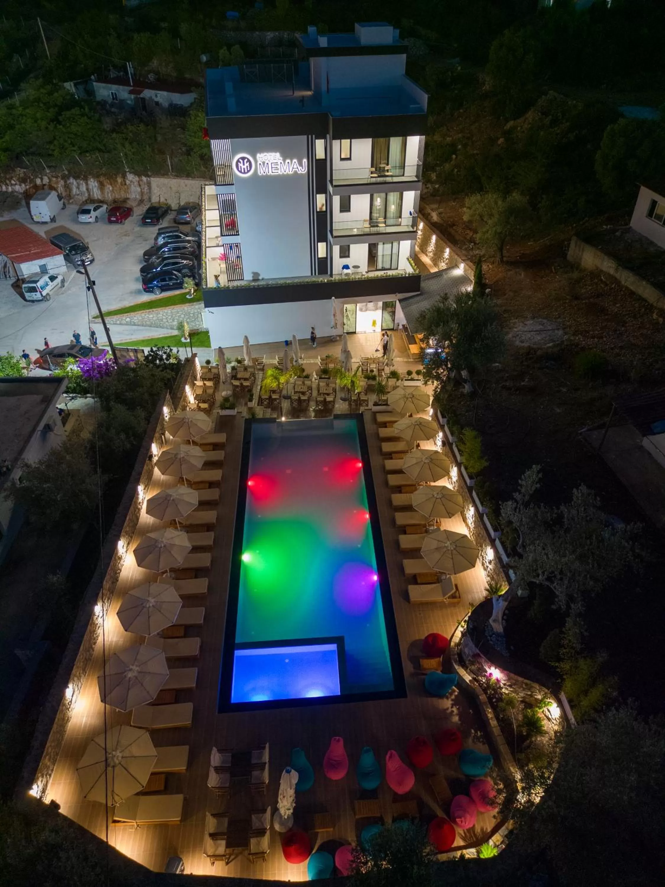 Property building, Pool View in Hotel Memaj