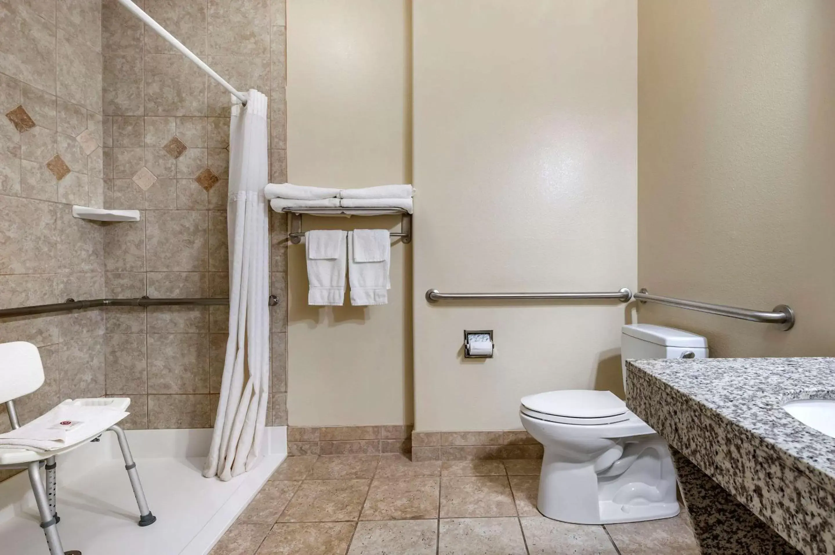 Bathroom in Comfort Inn Hebron-Lowell Area