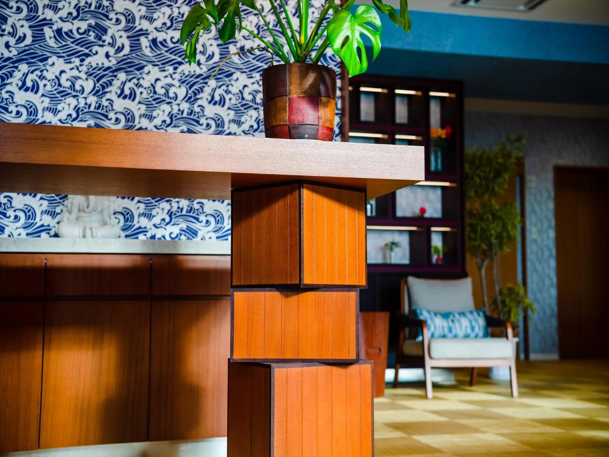 Lobby or reception in oile by DSH Resorts