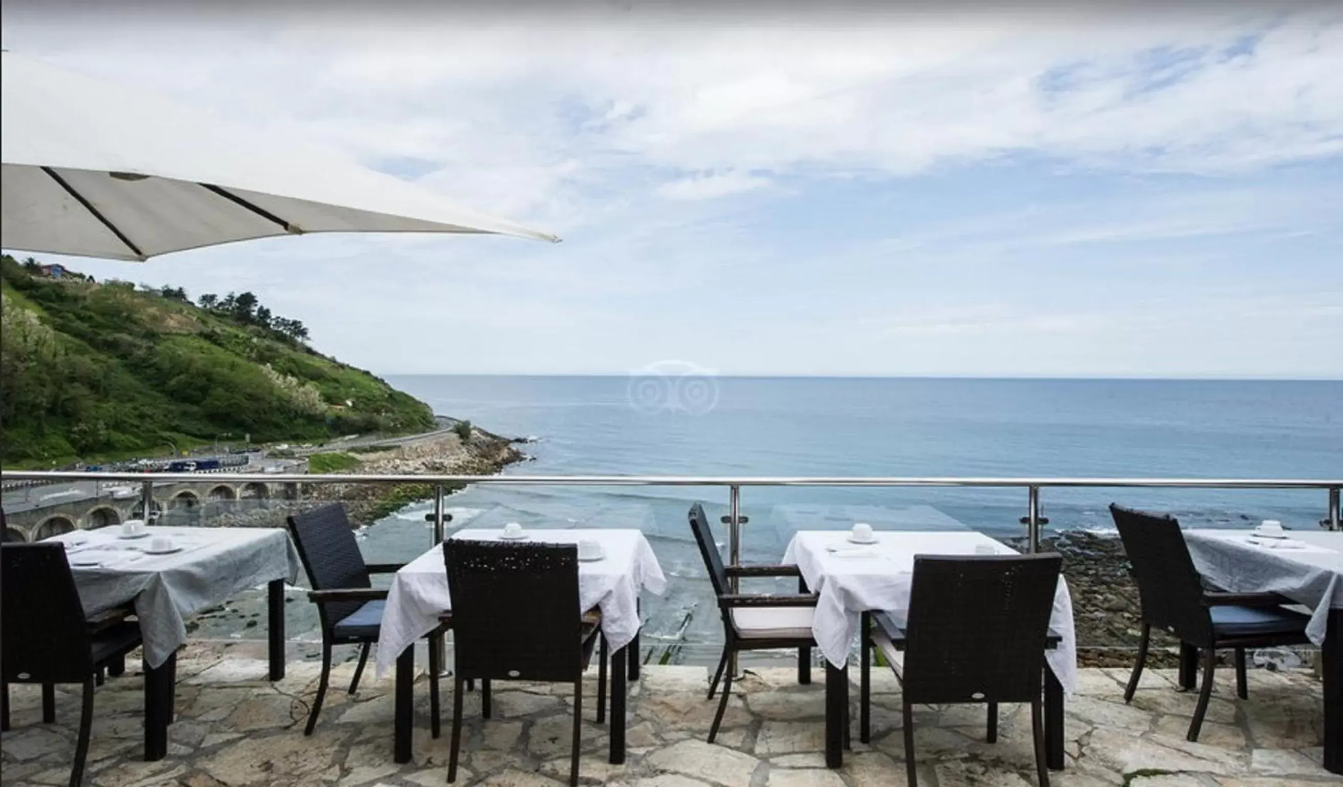 Garden view, Restaurant/Places to Eat in Hotel Itxas Gain Getaria