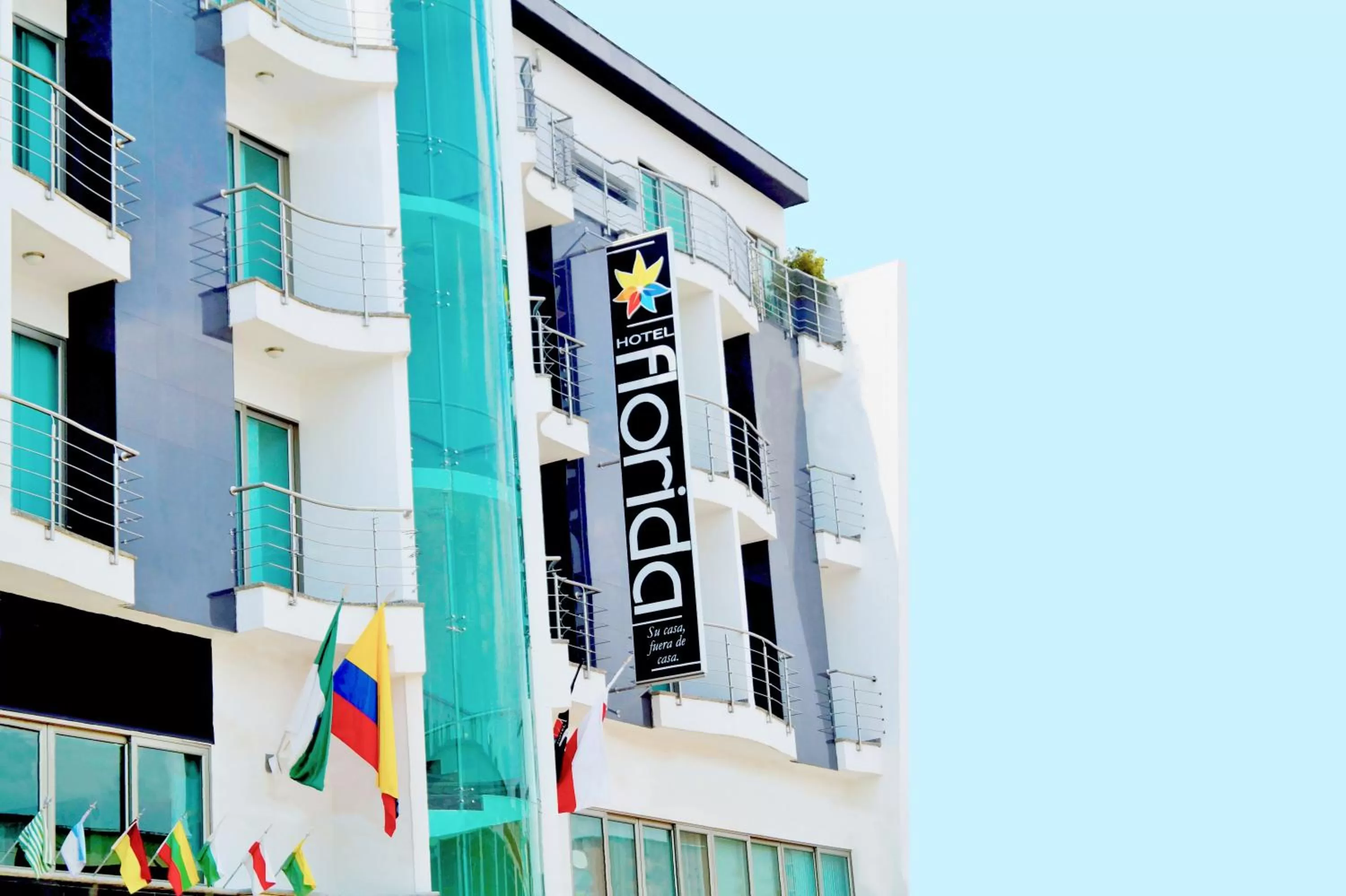 Facade/entrance in Hotel Florida Sincelejo