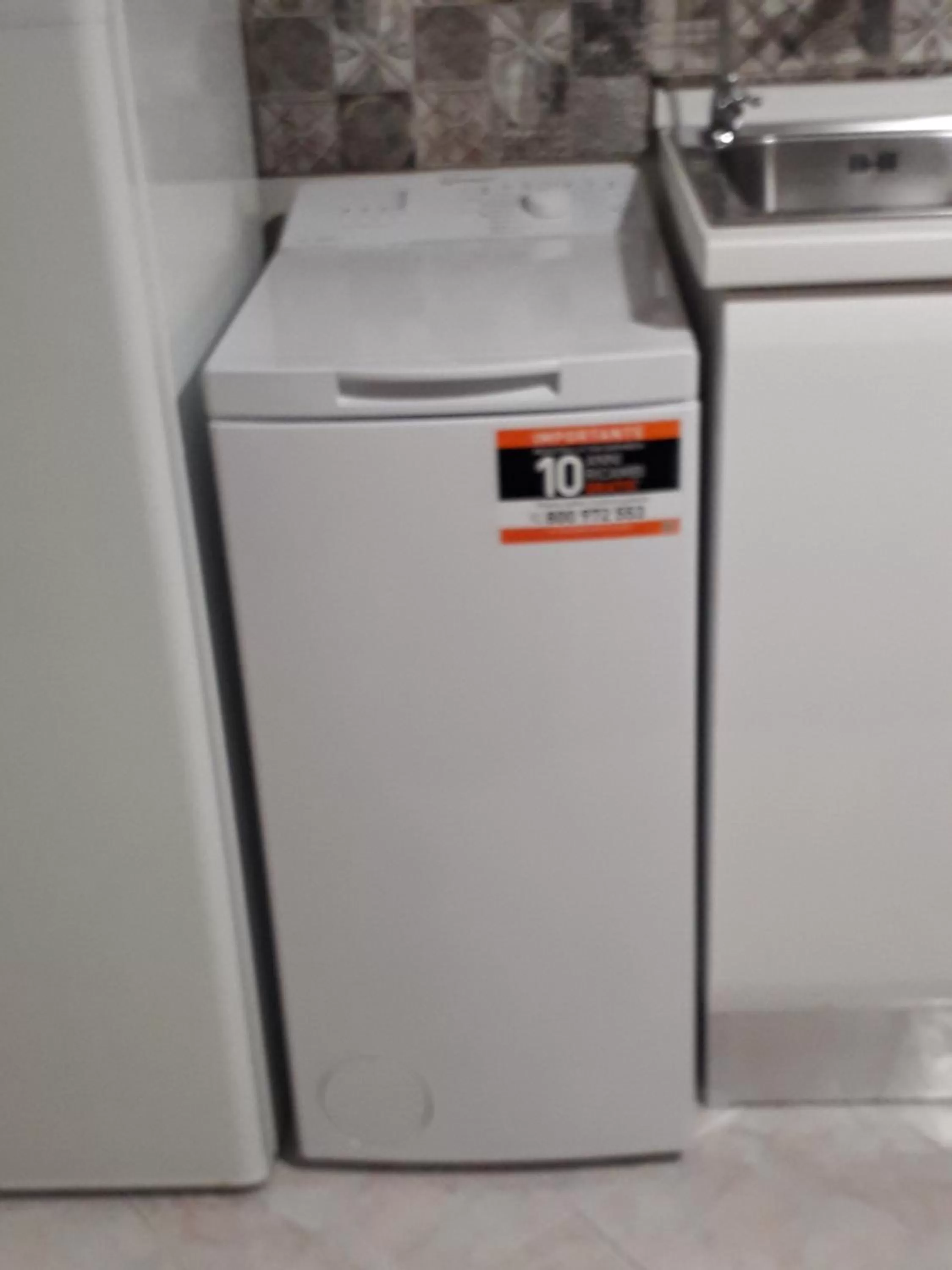 washing machine, Kitchen/Kitchenette in A casa tua Affitti brevi