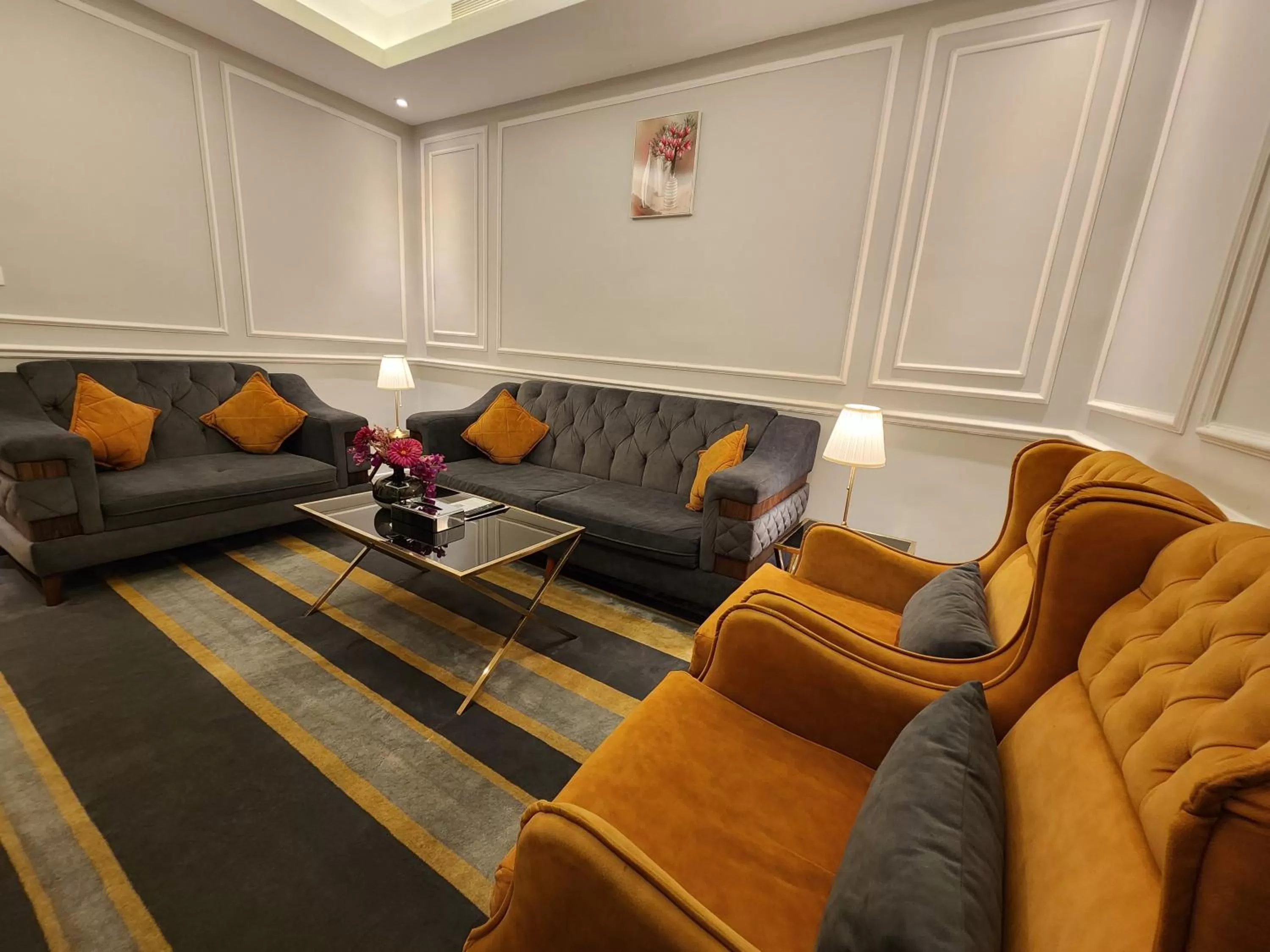 Living room in Rasis Serviced Apartments