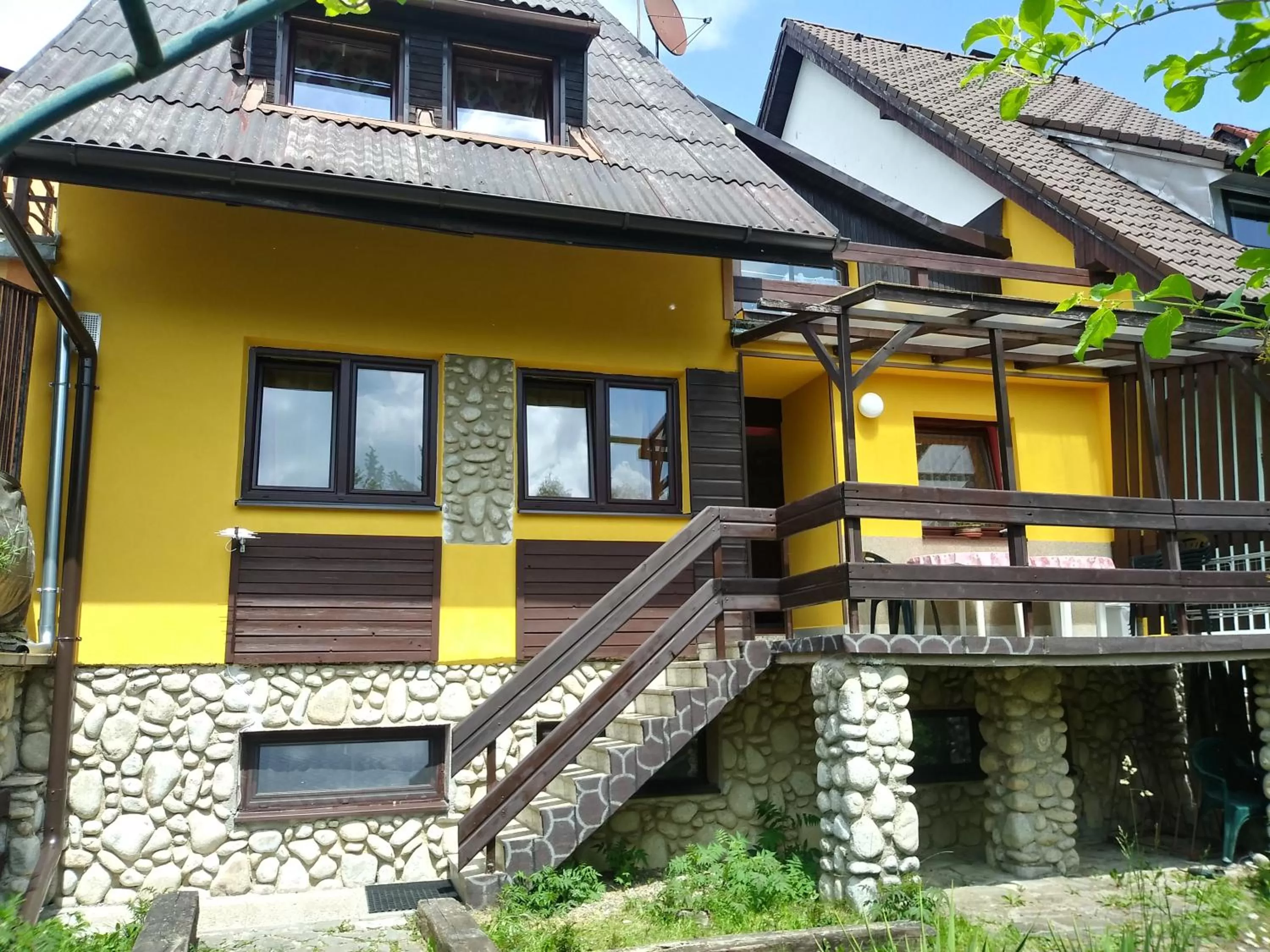 Garden in Penzión Skitour