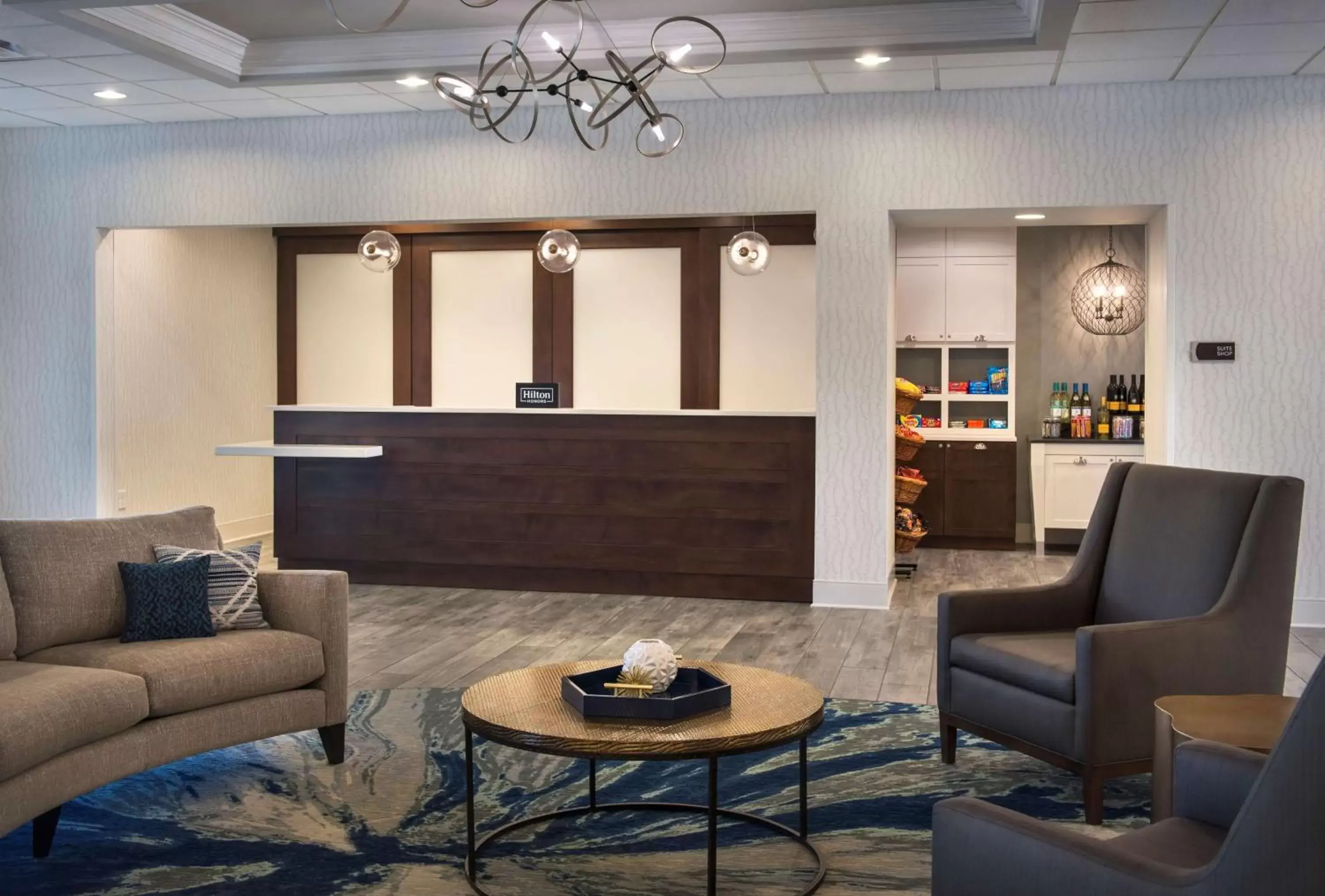 Lobby or reception, Lobby/Reception in Homewood Suites by Hilton Newburgh-Stewart Airport