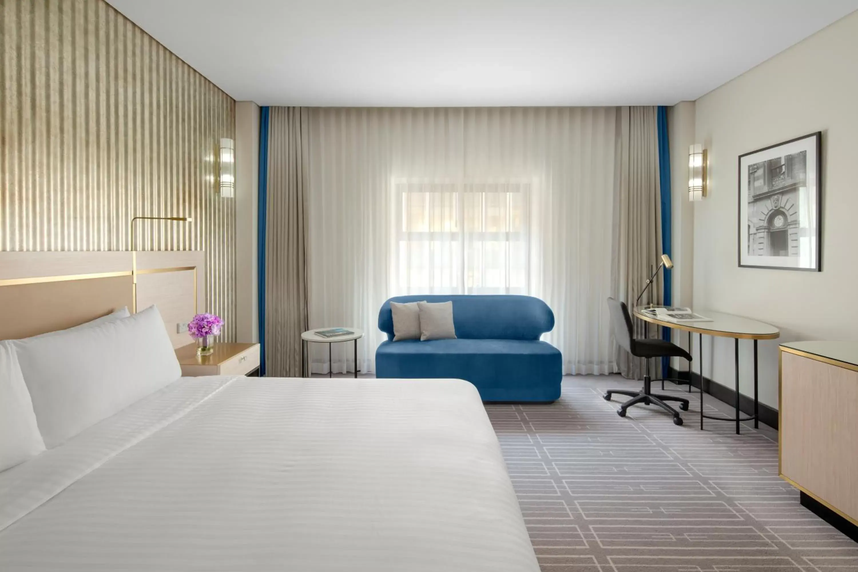Bed in Radisson Blu Plaza Hotel Sydney