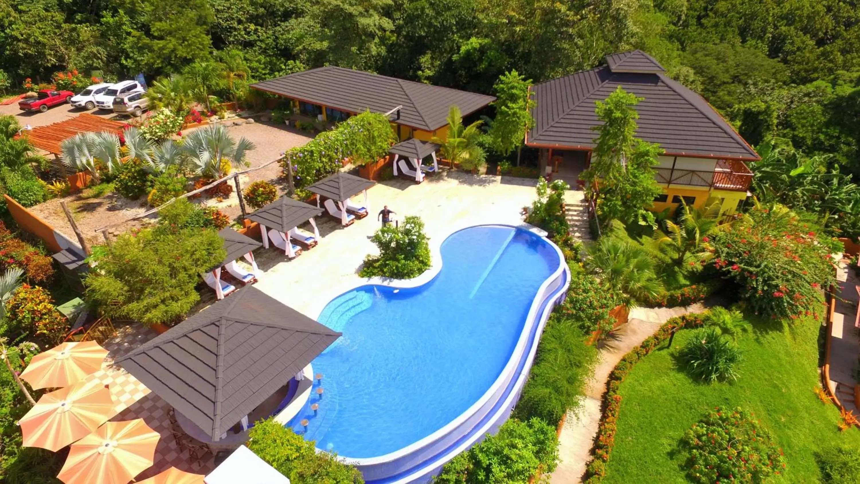 Swimming pool, Bird's-eye View in Eco Boutique Hotel Vista Las Islas Reserva Natural