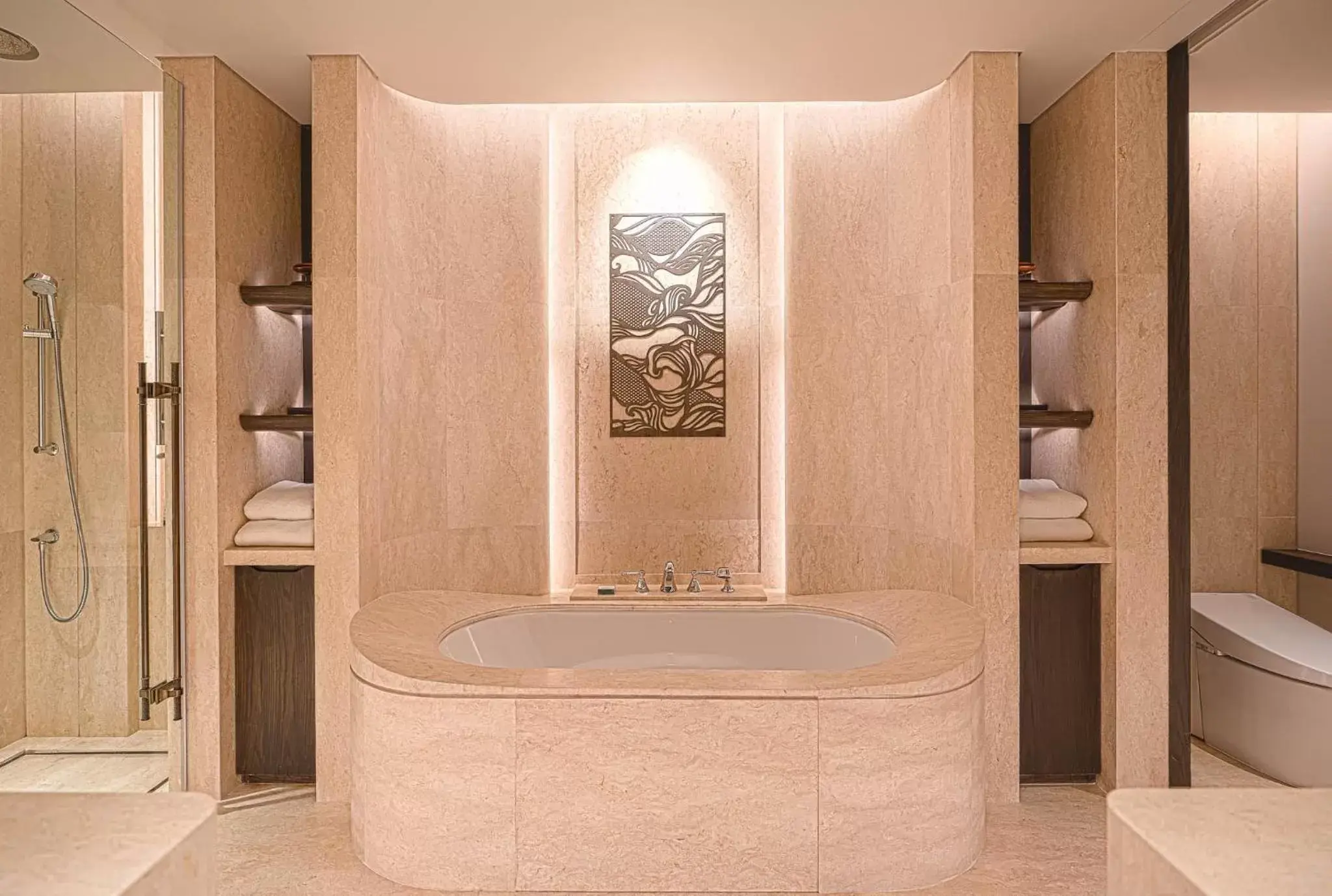 Bathroom in Waldorf Astoria Bangkok