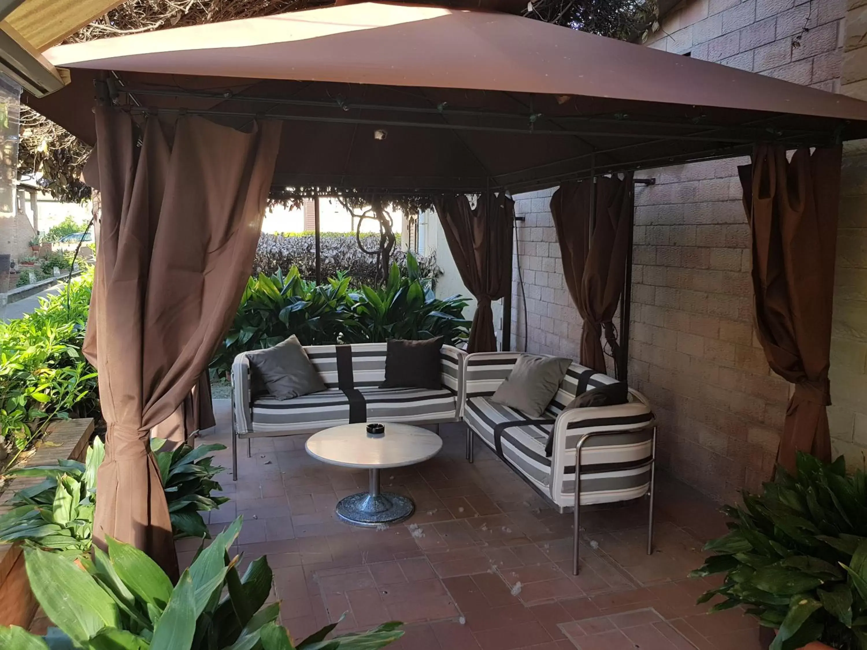 Patio in Hotel Da Graziano