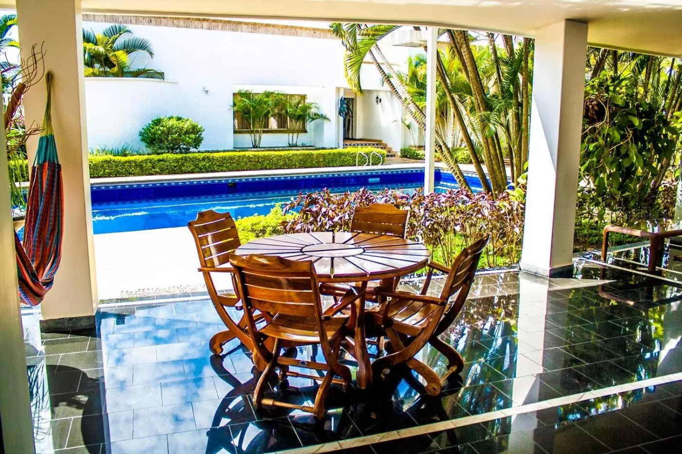 Garden in Hotel Boutique Villa Casuarinas