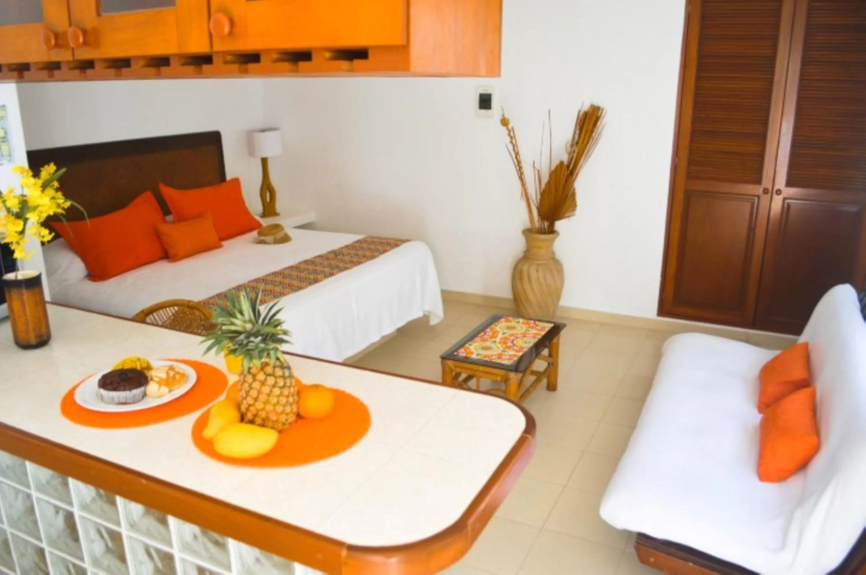 Area and facilities, Bed in Arrecifes Suites