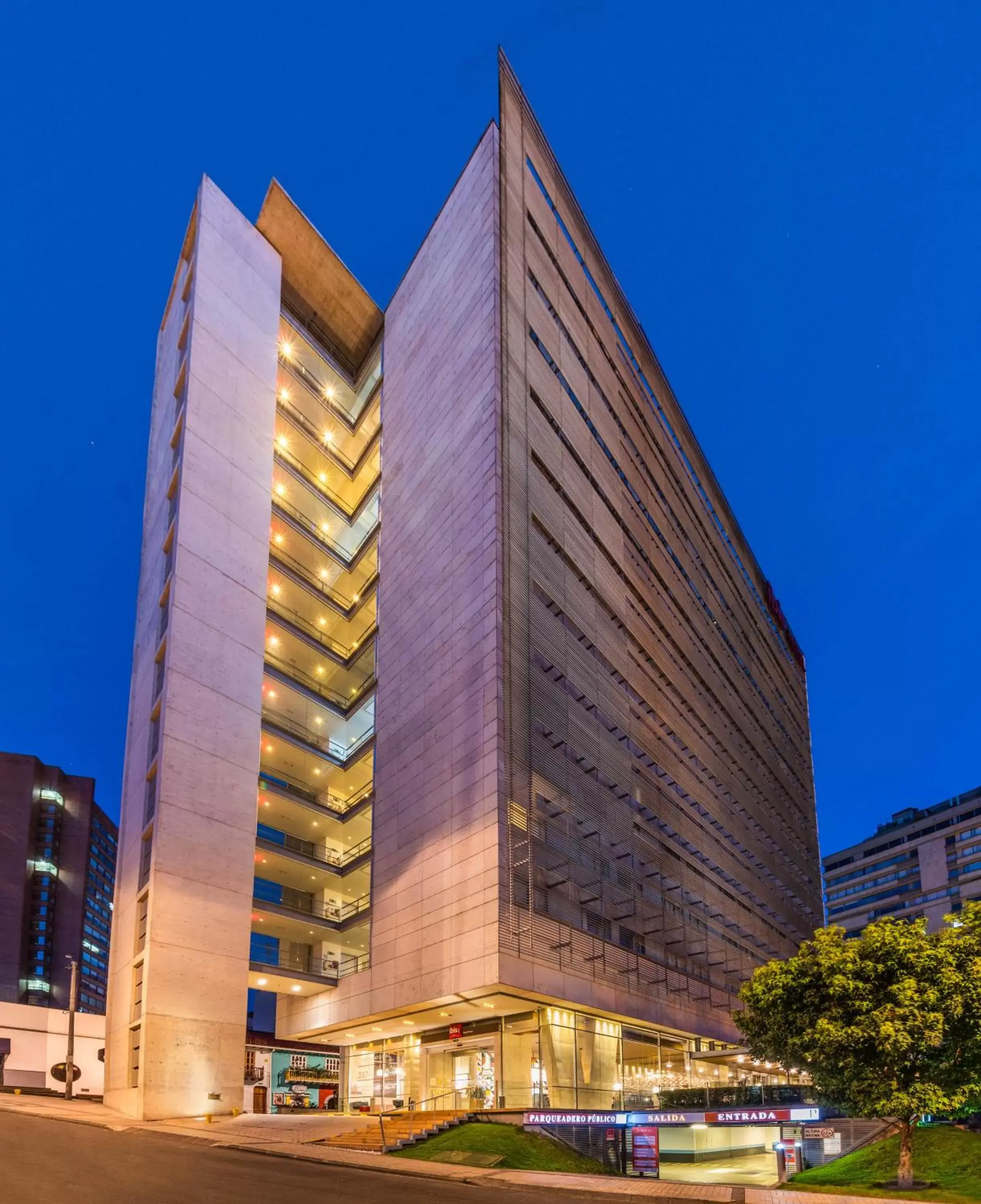 Facade/entrance, Property Building in ibis Bogota Museo