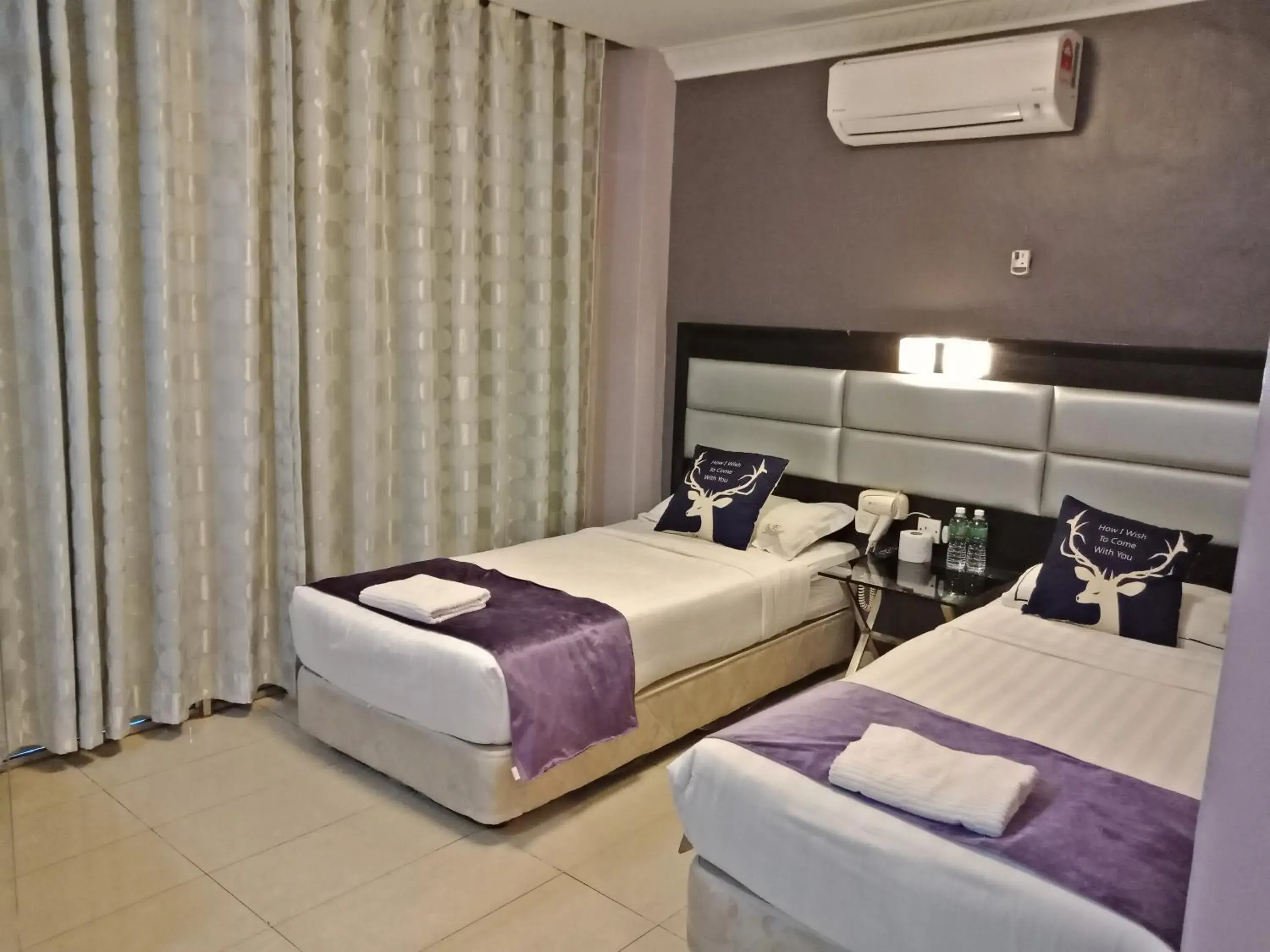 Bed in T Hotel Johor Bahru