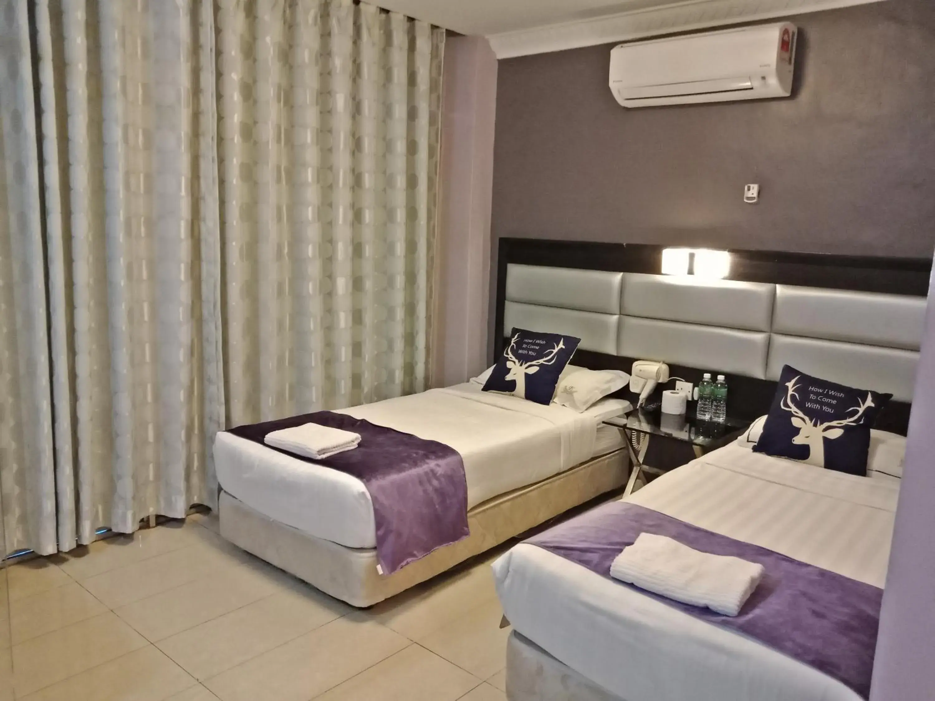 Bed in T Hotel Johor Bahru Bed in T Hotel Johor Bahru