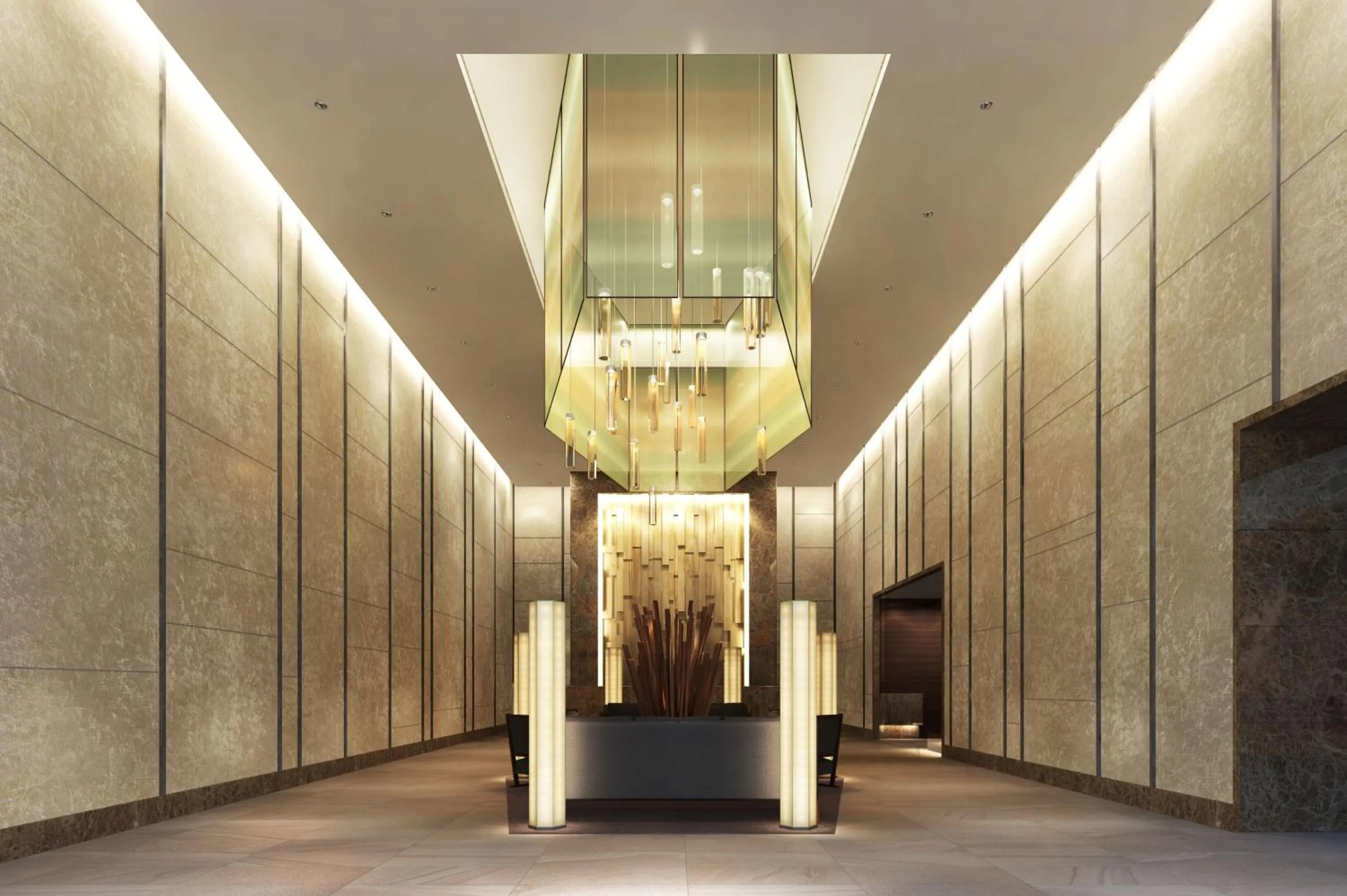Lobby or reception in Hotel Metropolitan Sendai East