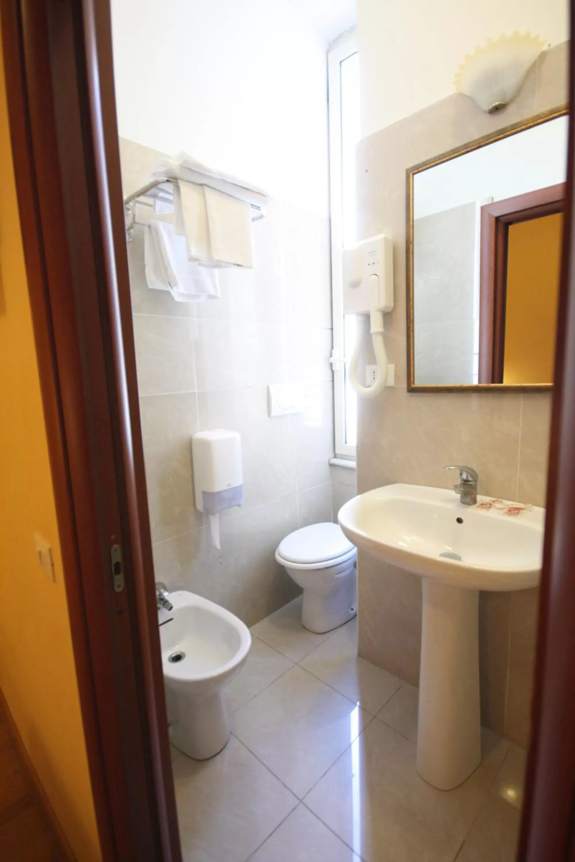 Bathroom in Hotel Cherubini