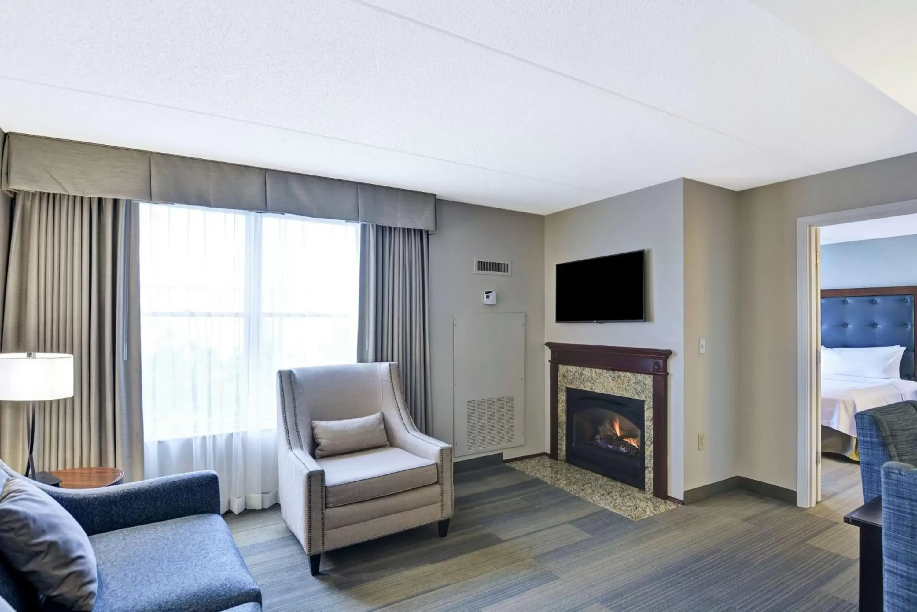 Bedroom, Seating Area in Homewood Suites by Hilton Lexington Fayette Mall