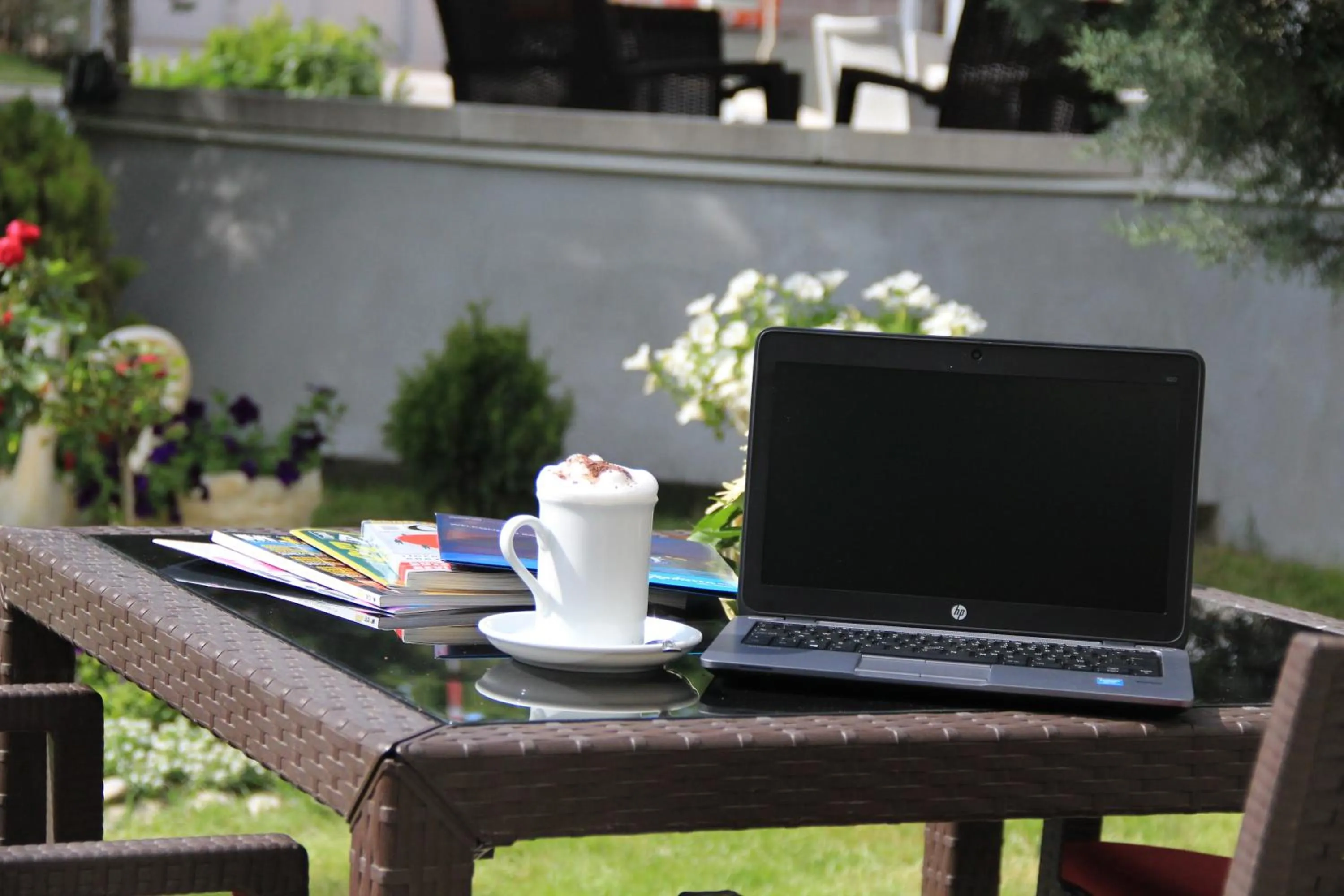 Garden view in Radisson Blu Ankara