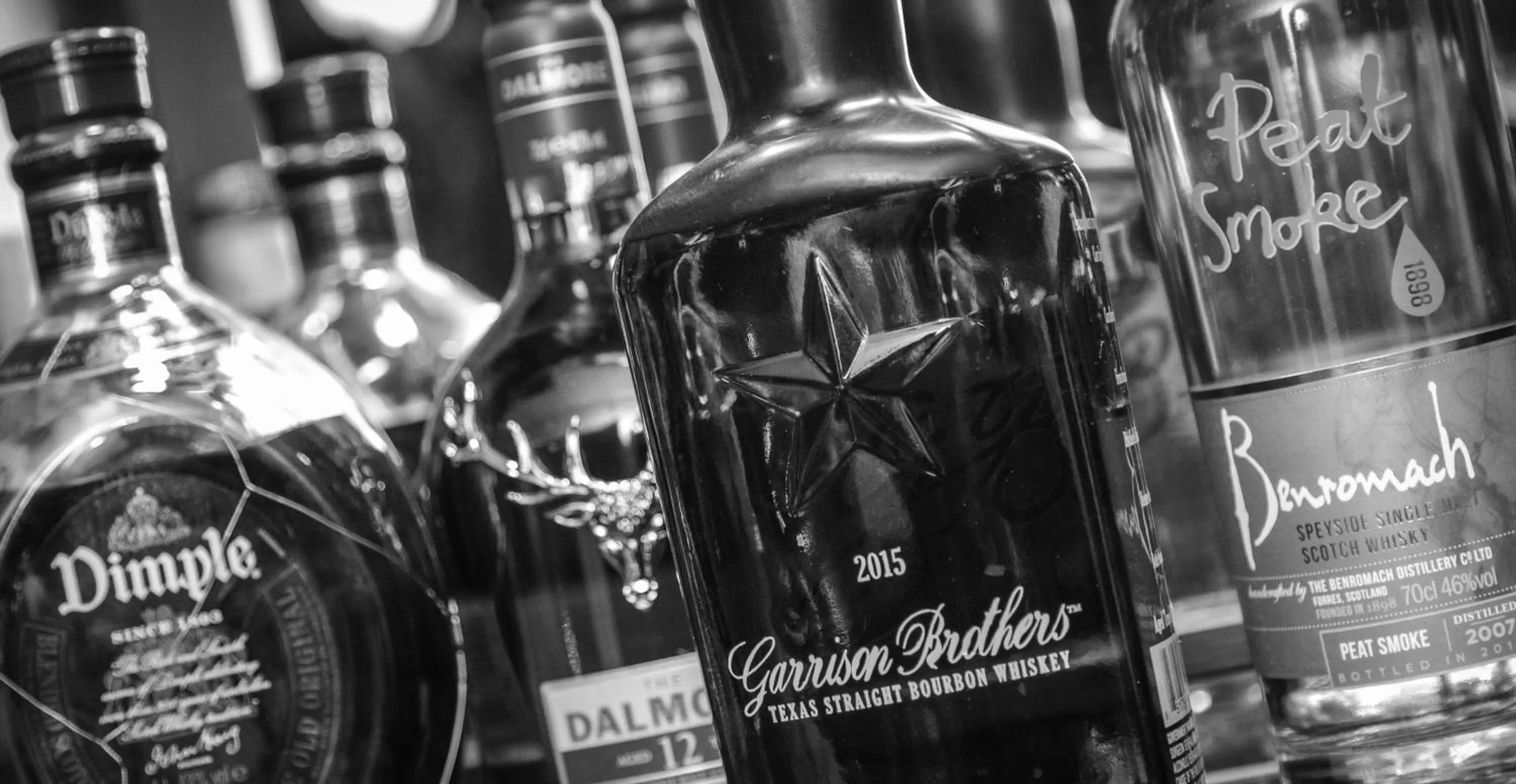 Alcoholic drinks in Garrison Hotel