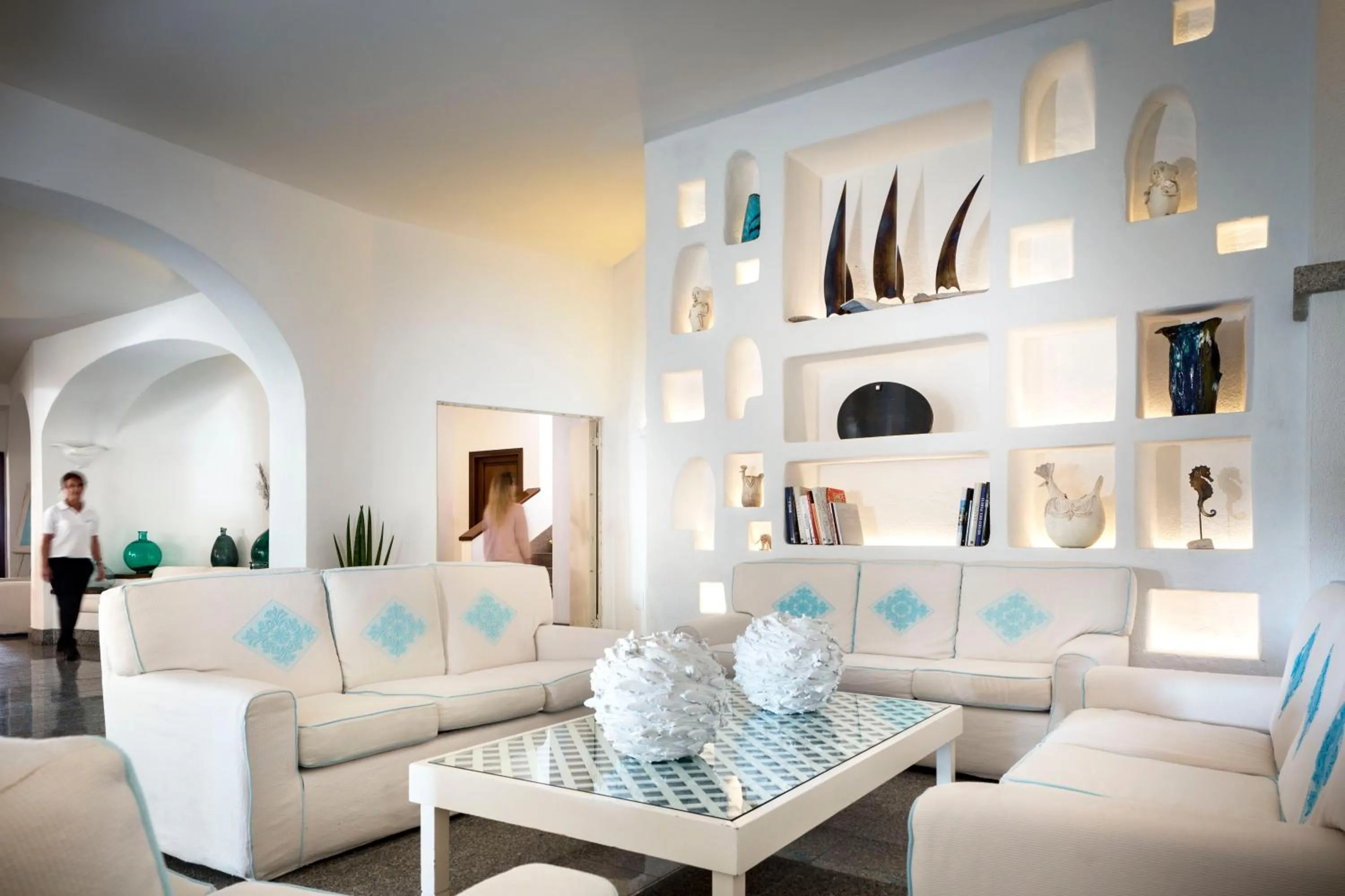 Library in Gabbiano Azzurro Hotel & Suites