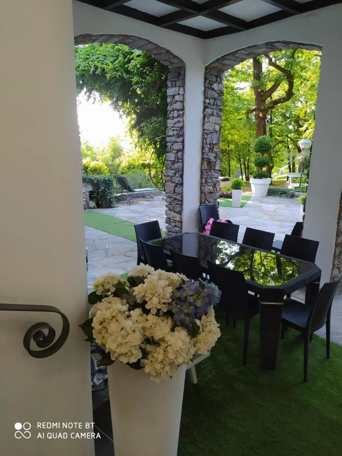 Patio in "La Selvetta" bed and breakfast