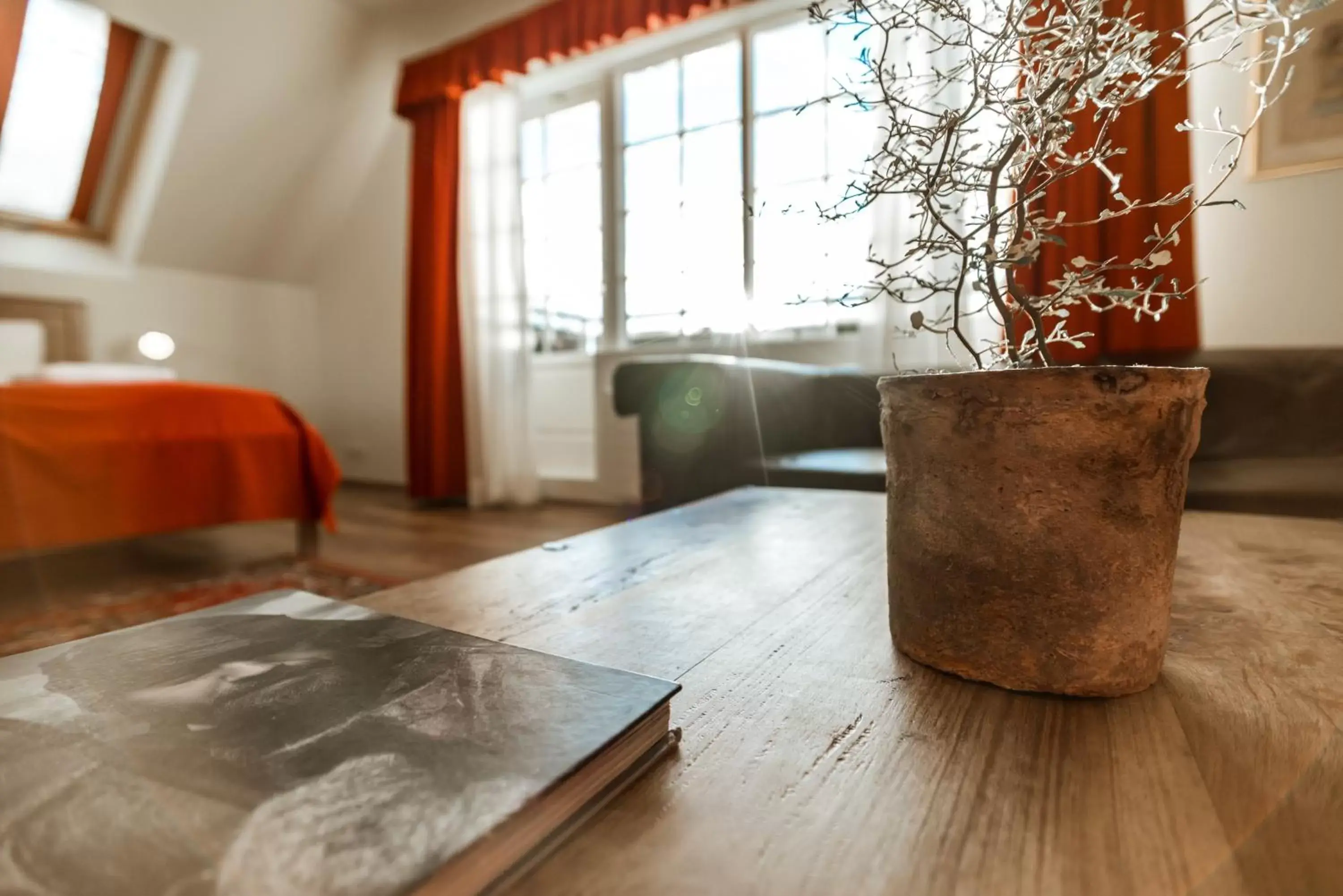 Decorative detail, Bed in Hotel Laxnes Decorative detail, Bed in Hotel Laxnes