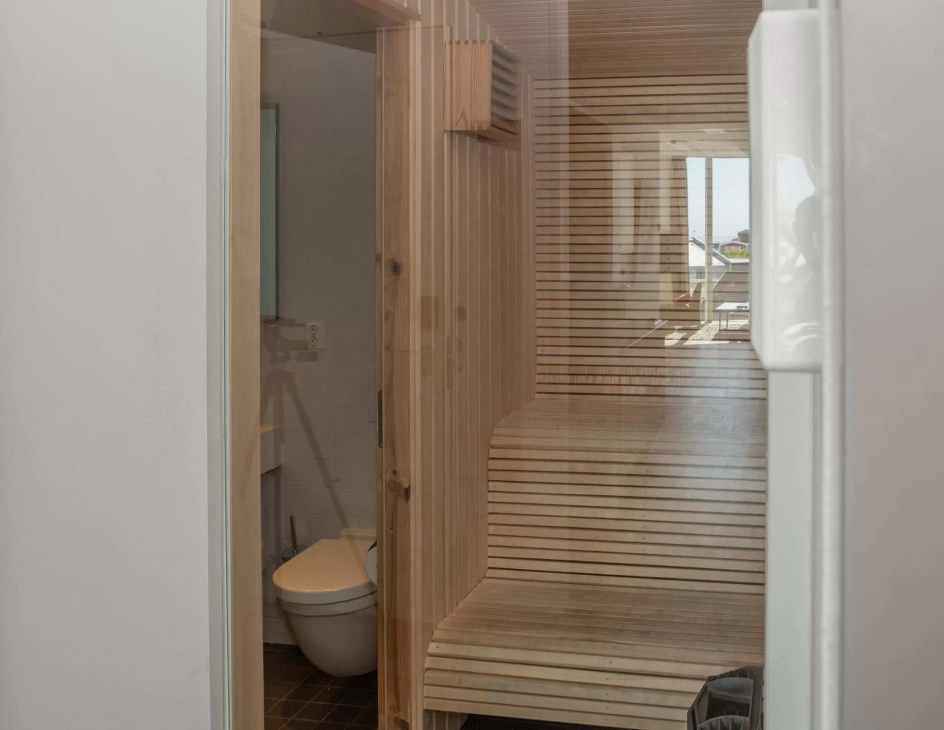 Toilet in Nordis Apartments