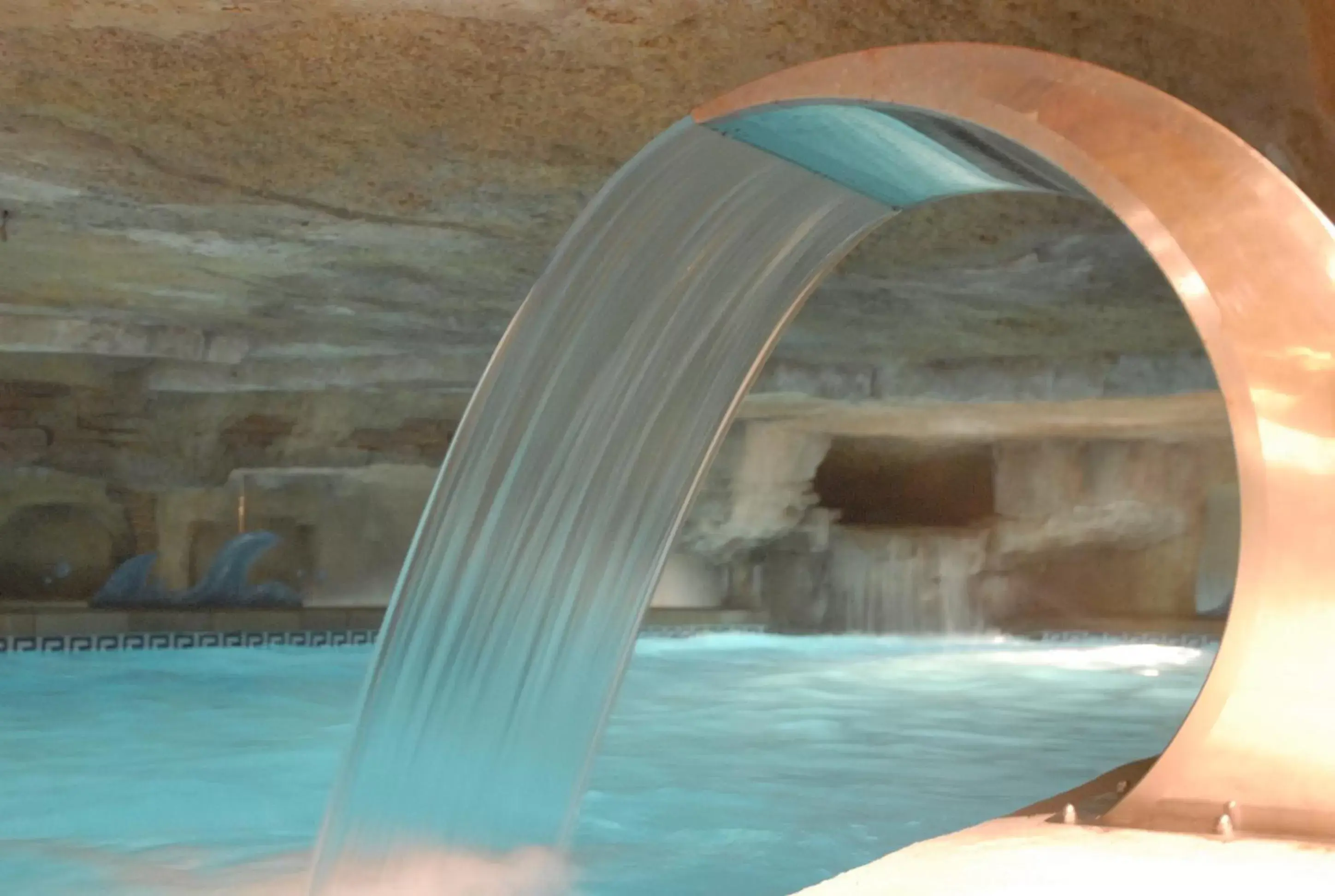 Hot Spring Bath, Water Park in Senator Cádiz Spa Hotel