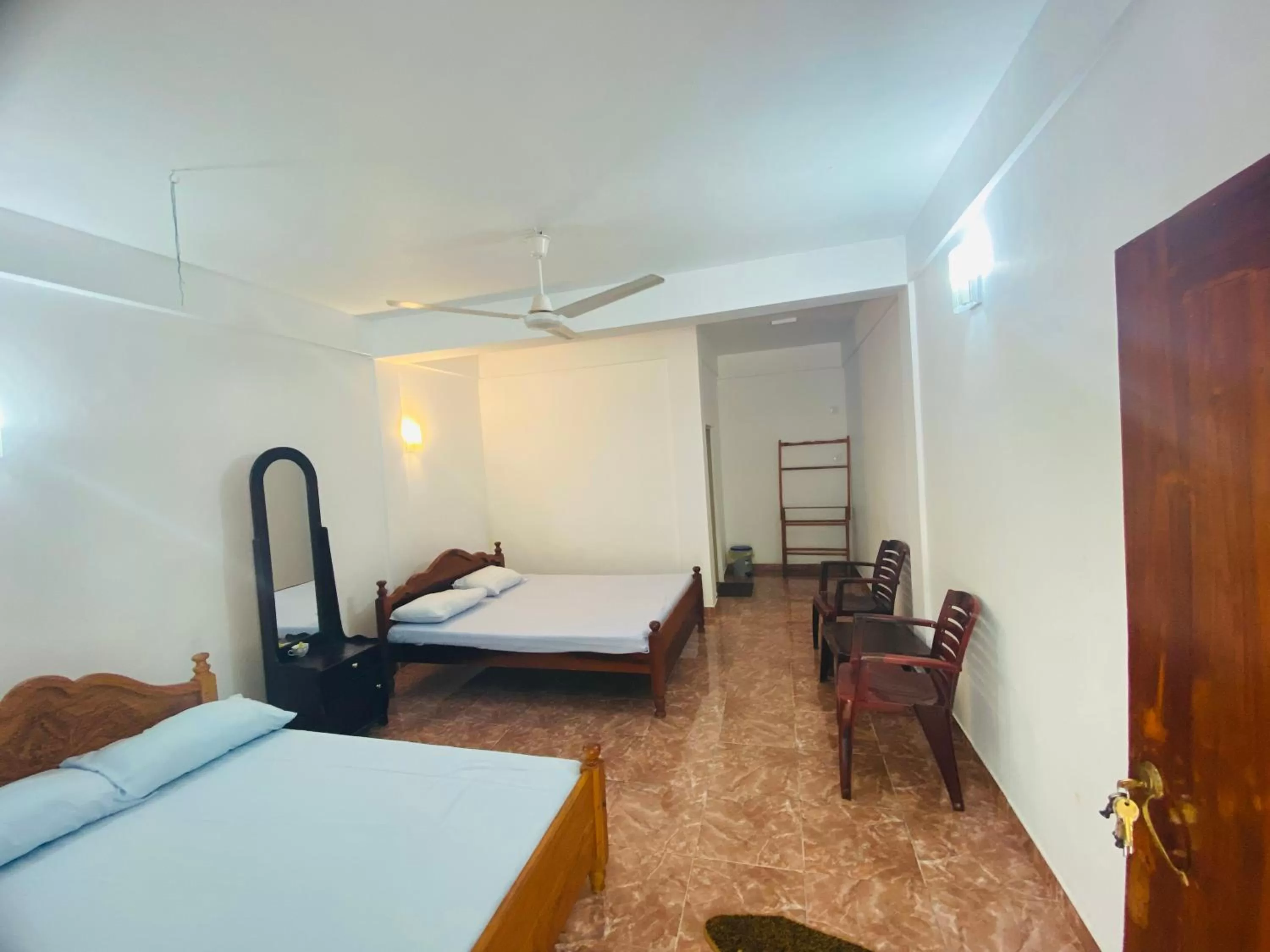 Bed in Emerald Guest House