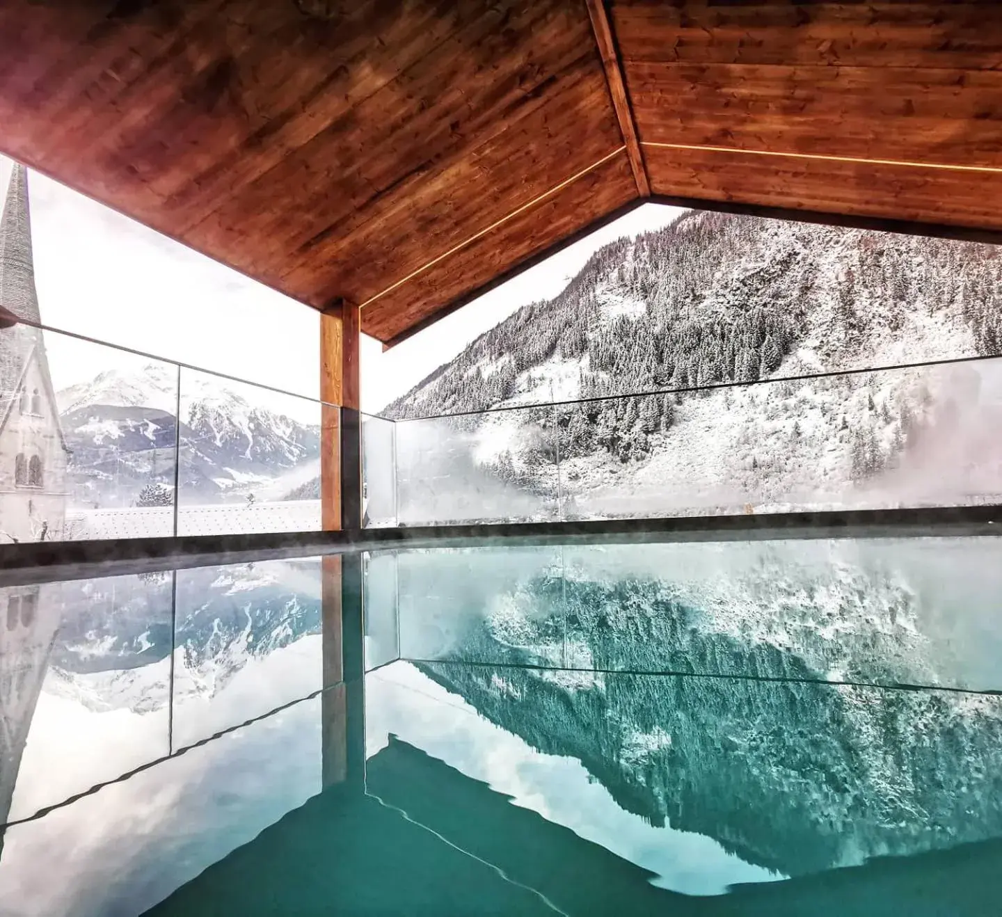 Hot Tub in Alpenhotel Kramerwirt