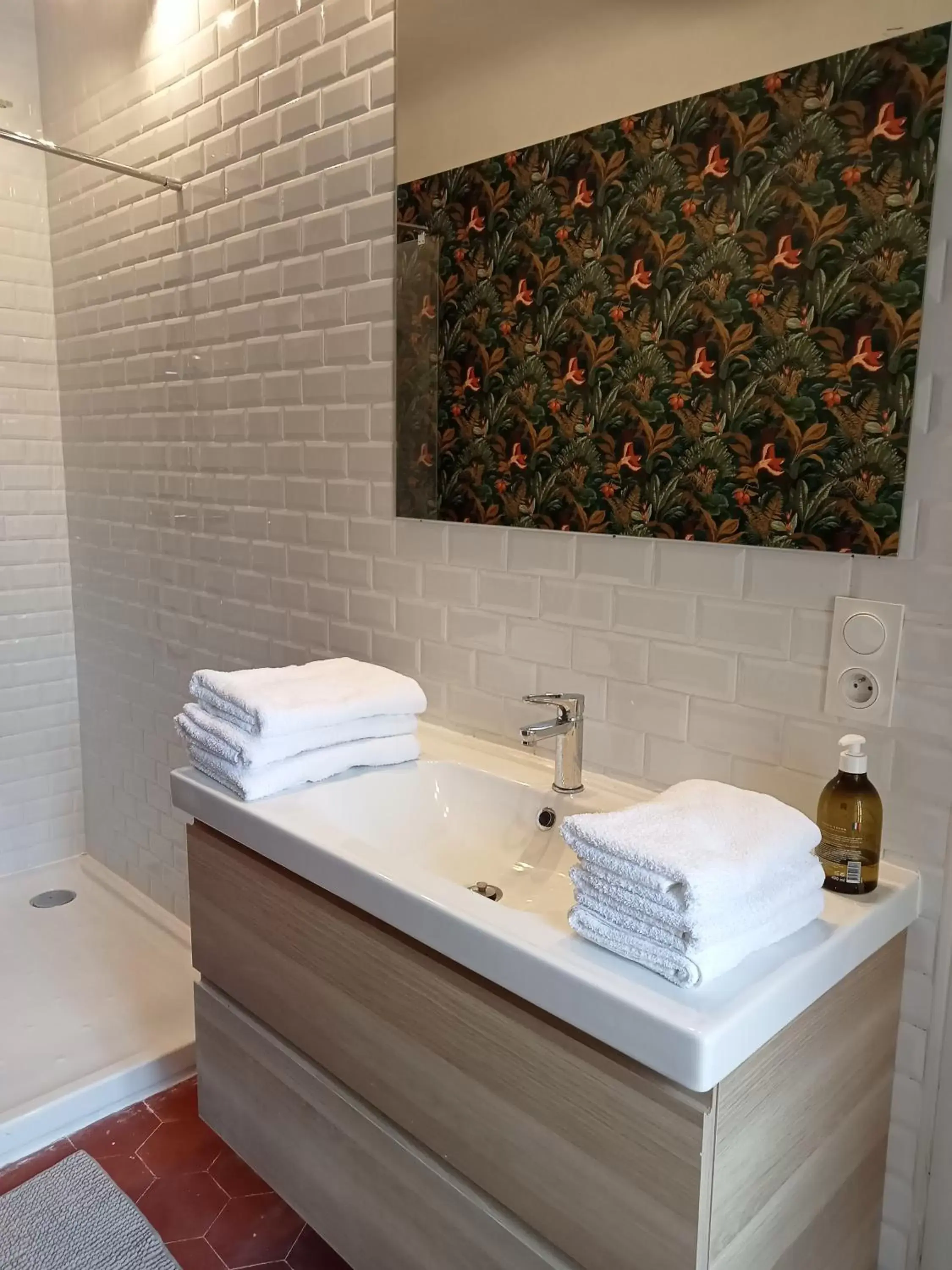 Bathroom in Mas Palegry Suite aux oiseaux