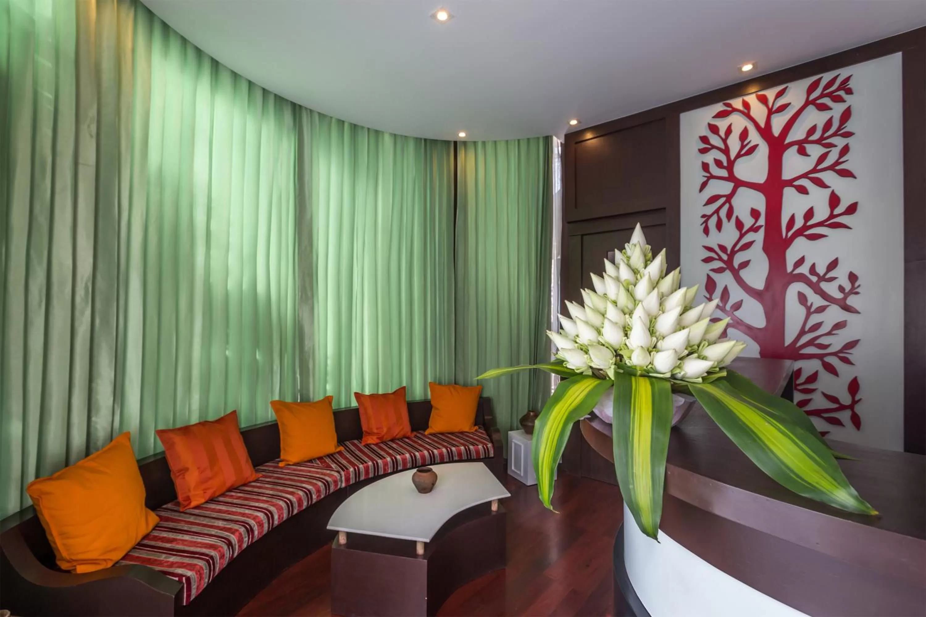 Living room in De Sarann Villa