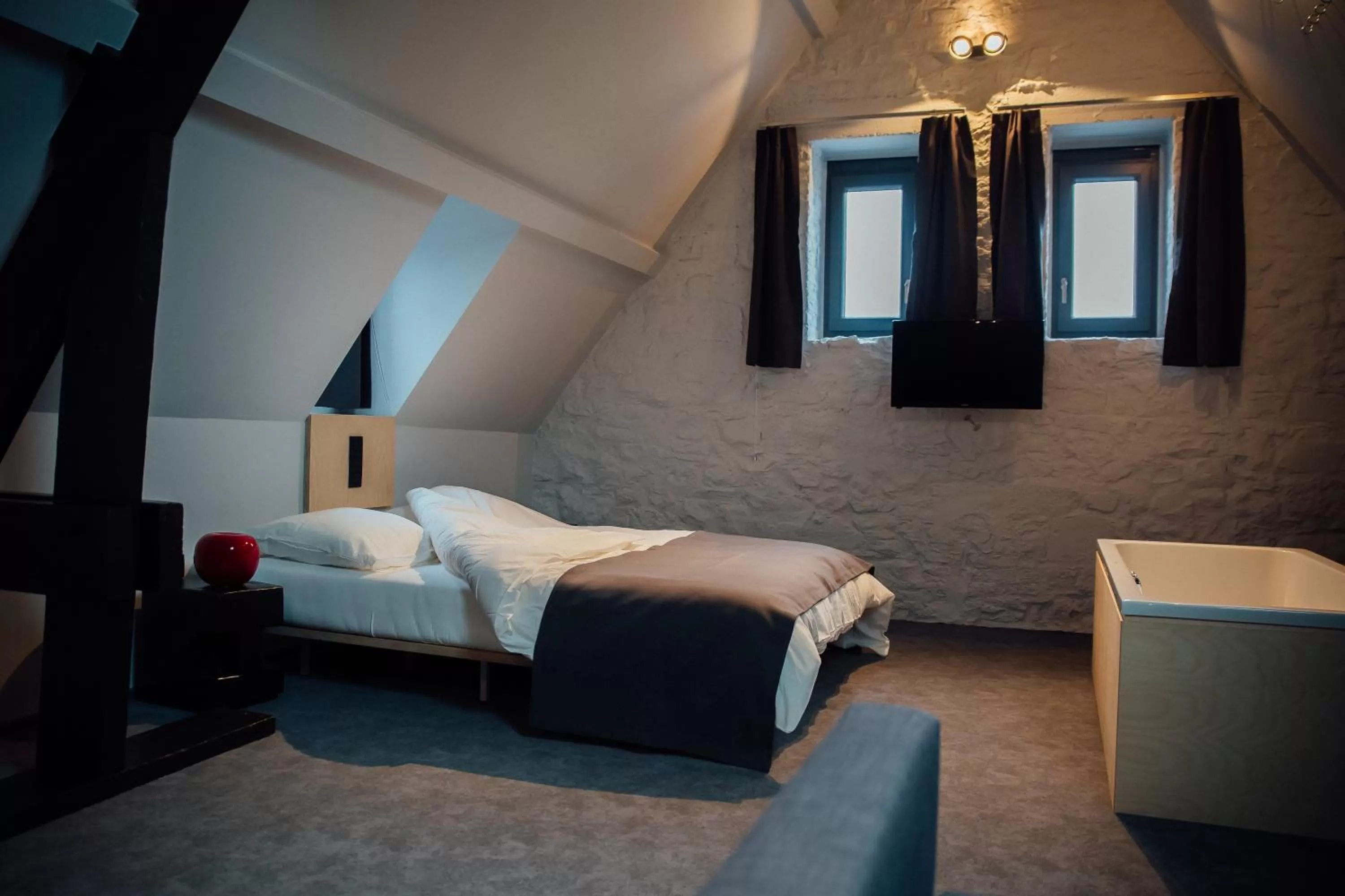 Bed in Auberge de l'Abbaye