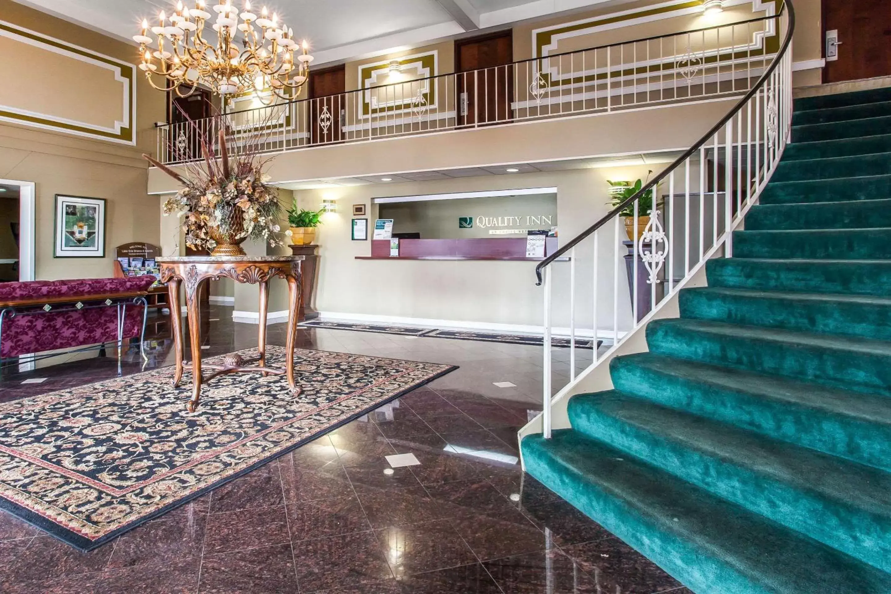 Lobby or reception in Quality Inn Milan-Sandusky