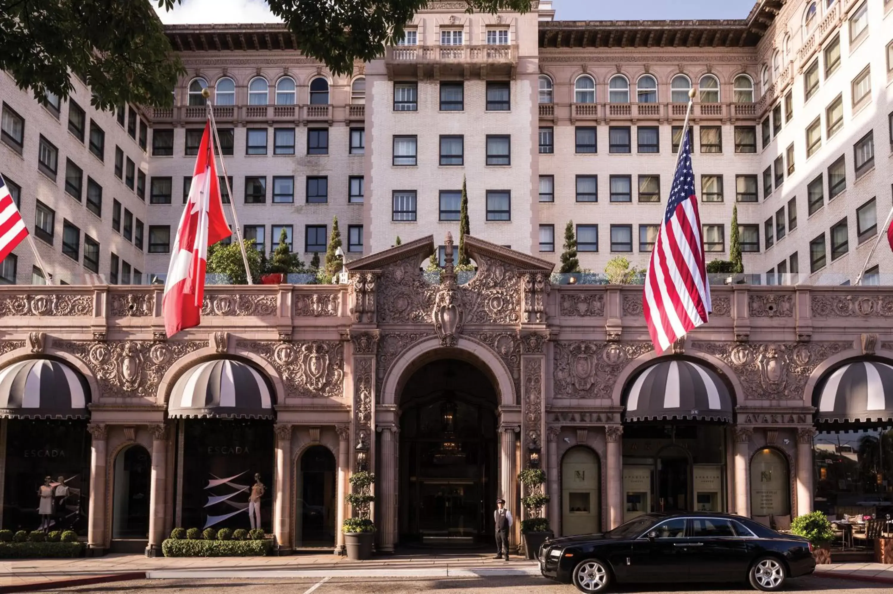 Property Building in Beverly Wilshire, A Four Seasons Hotel