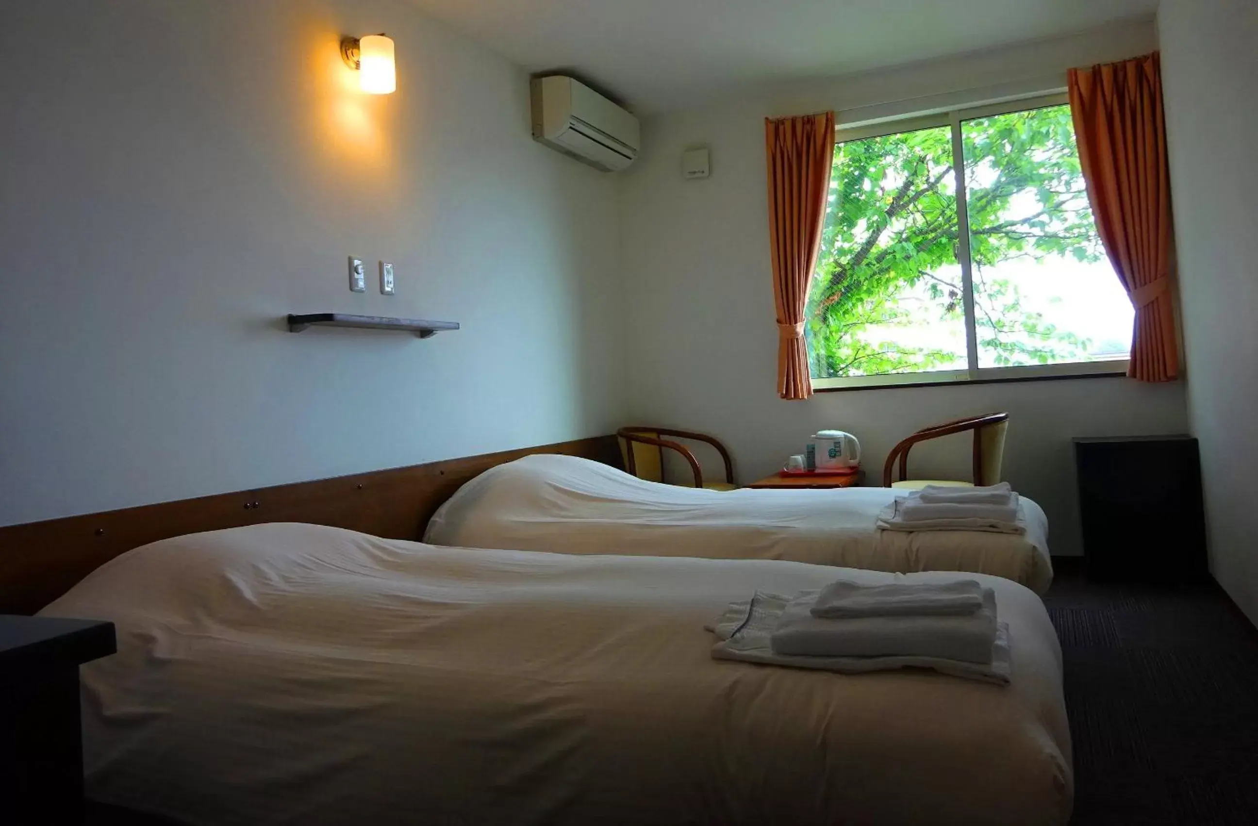 Photo of the whole room, Bed in Hakodate Motomachi Hotel