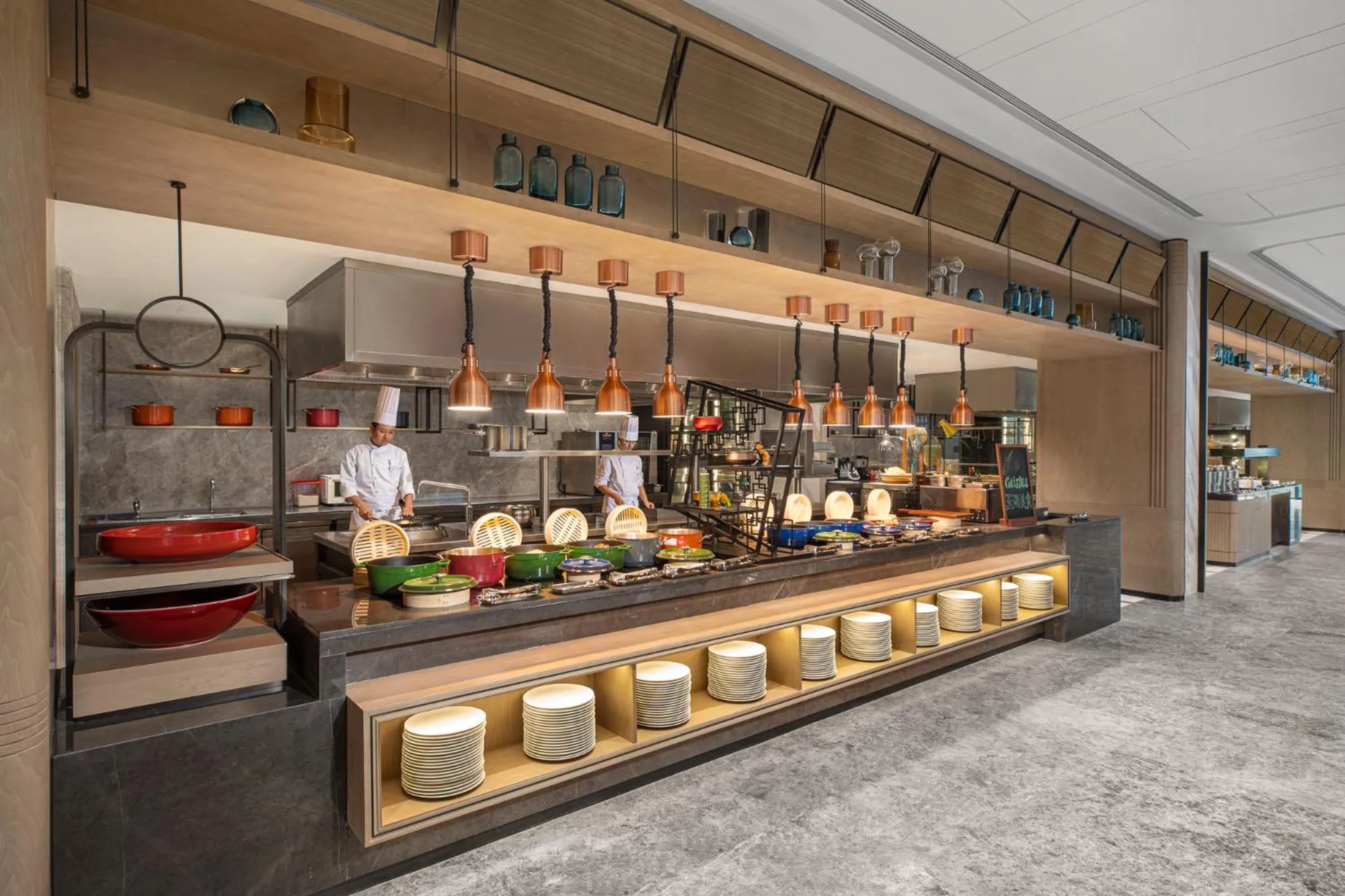 Restaurant/places to eat in Crowne Plaza Shanghai Jinxiu by IHG